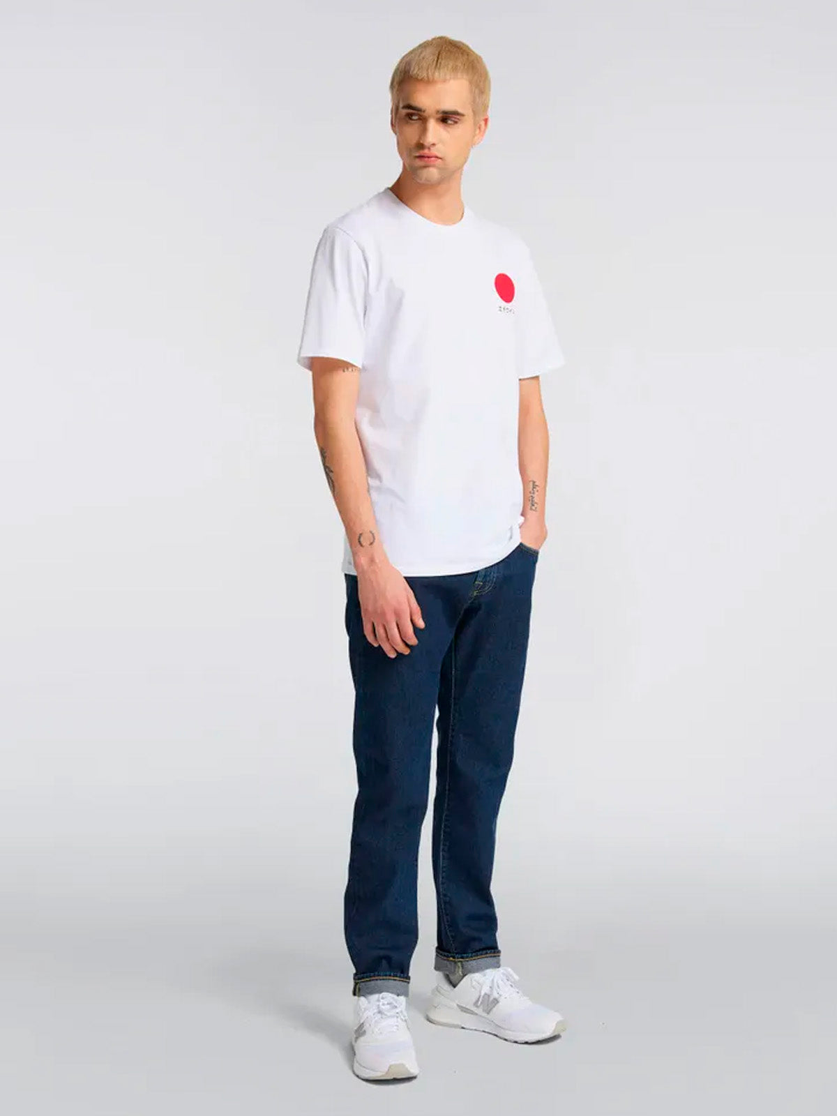 Edwin Japanese Sun T-Shirt White