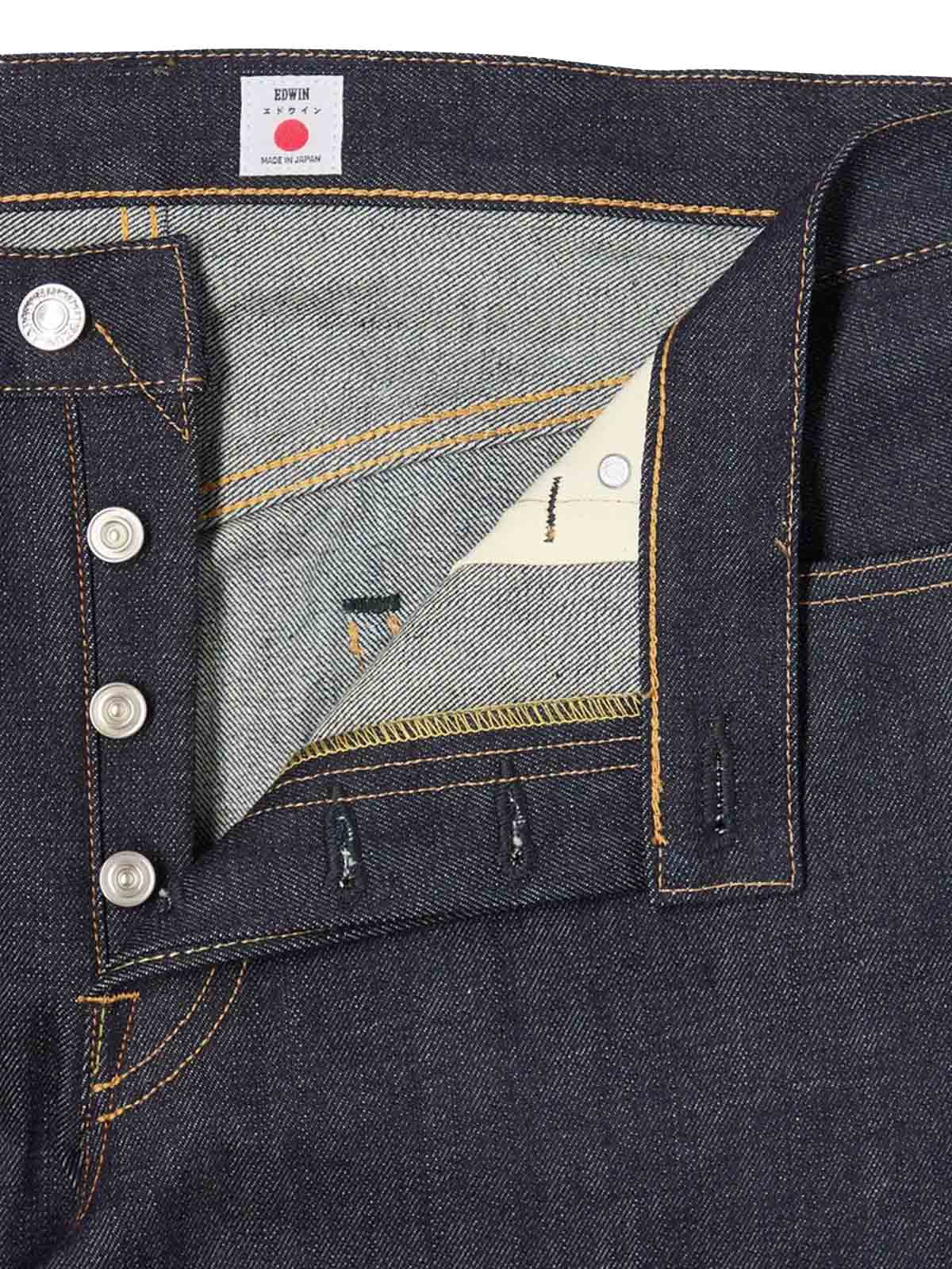 Edwin Regular Tapered Kurabo Red Selvage 14oz Blue Rinsed L30
