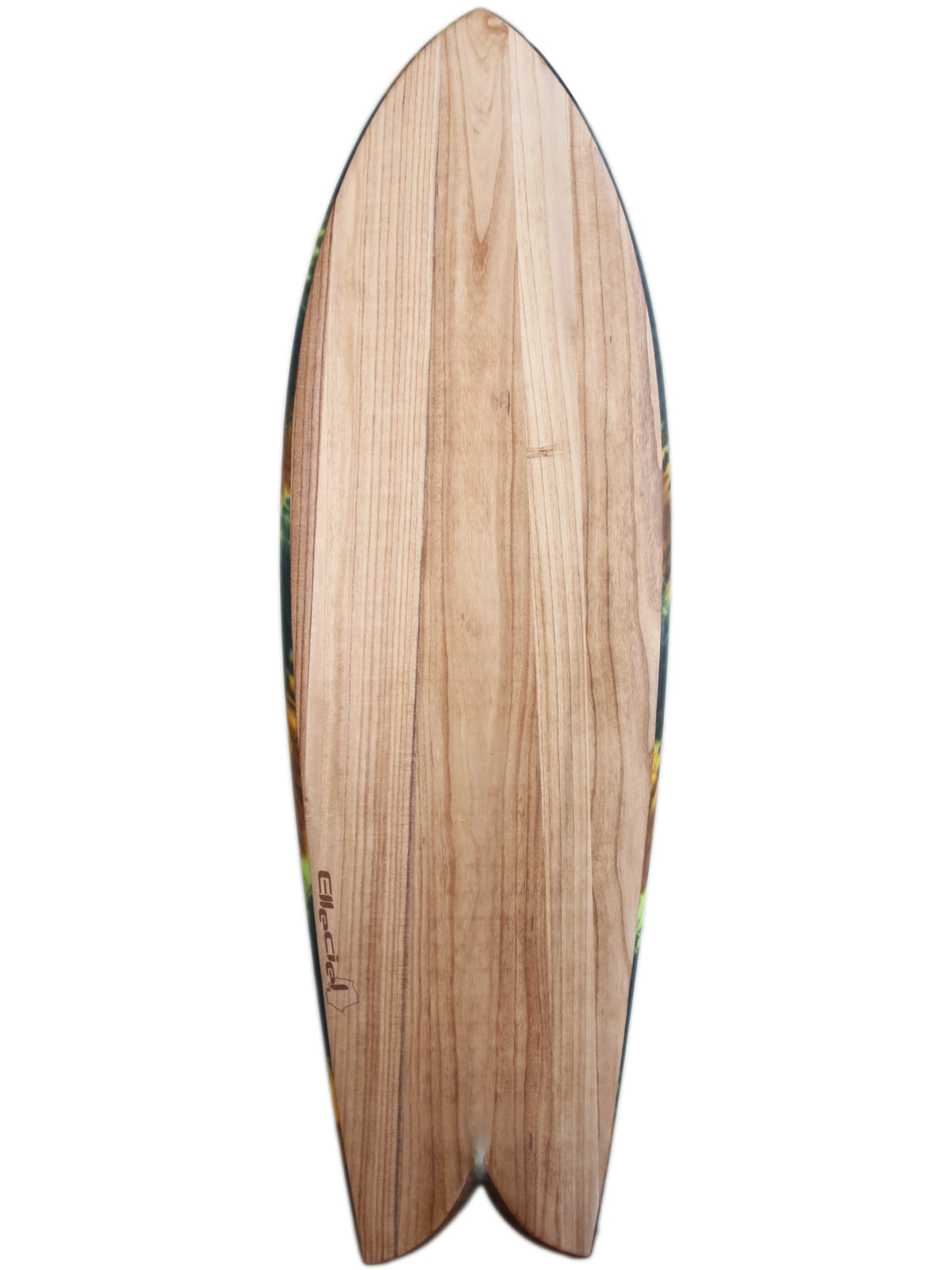 Elleciel Surfboards Fish 5'7 Green Batik Sarong