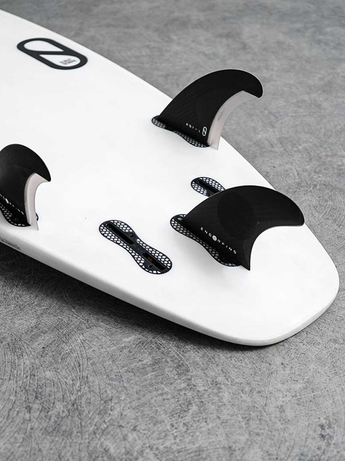 Endorfins Slater KS1 FCS II Tri Fins Large Black/Black