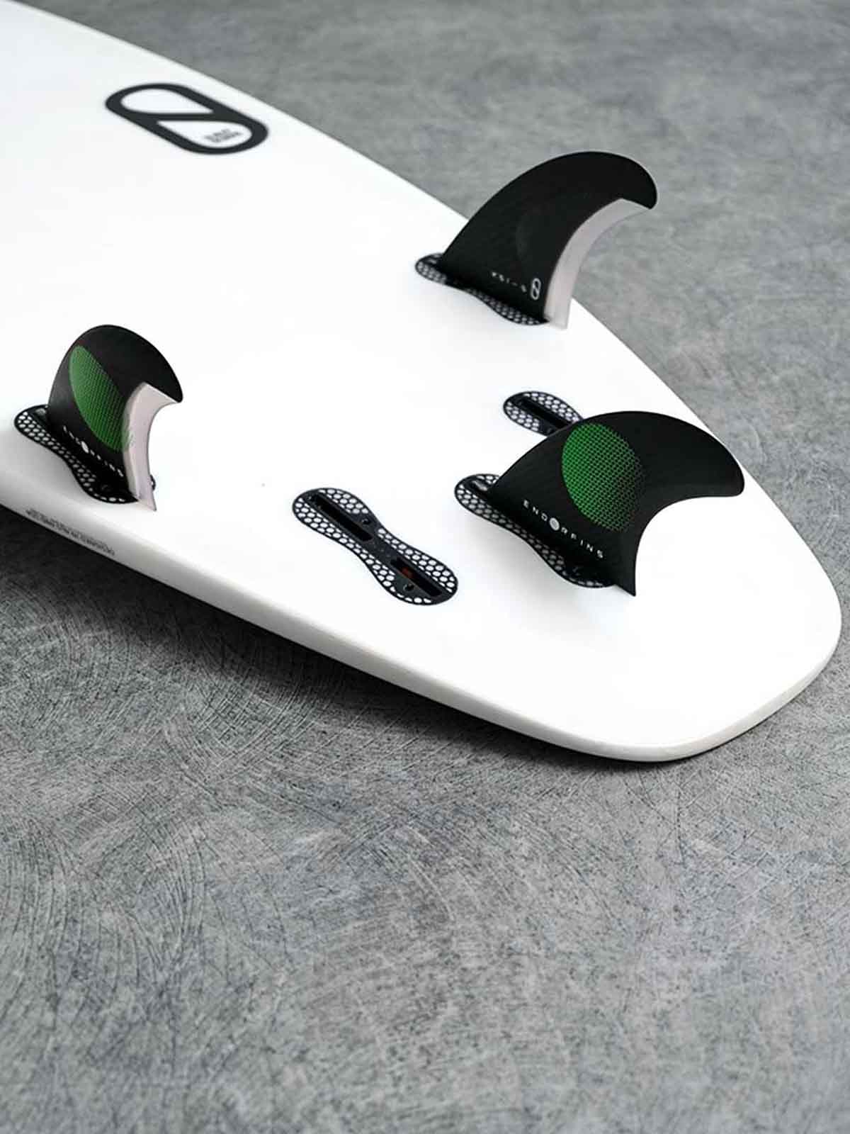 Endorfins Slater KS1 FCS II Tri Fins Small Black/Green