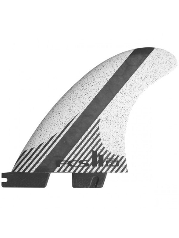 FCS II FW サーフボードフィン Medium FCS II Fins Fins FW PC Tri Fin White Medium - Visitor Store
