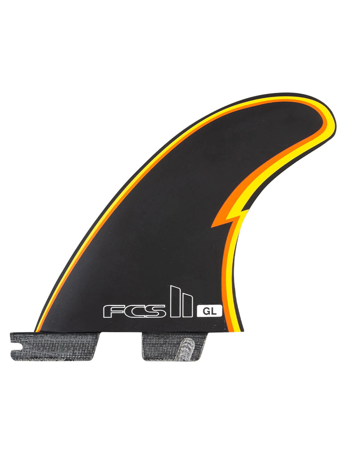 FCS II Fins GL PC Tri Fins Medium Black