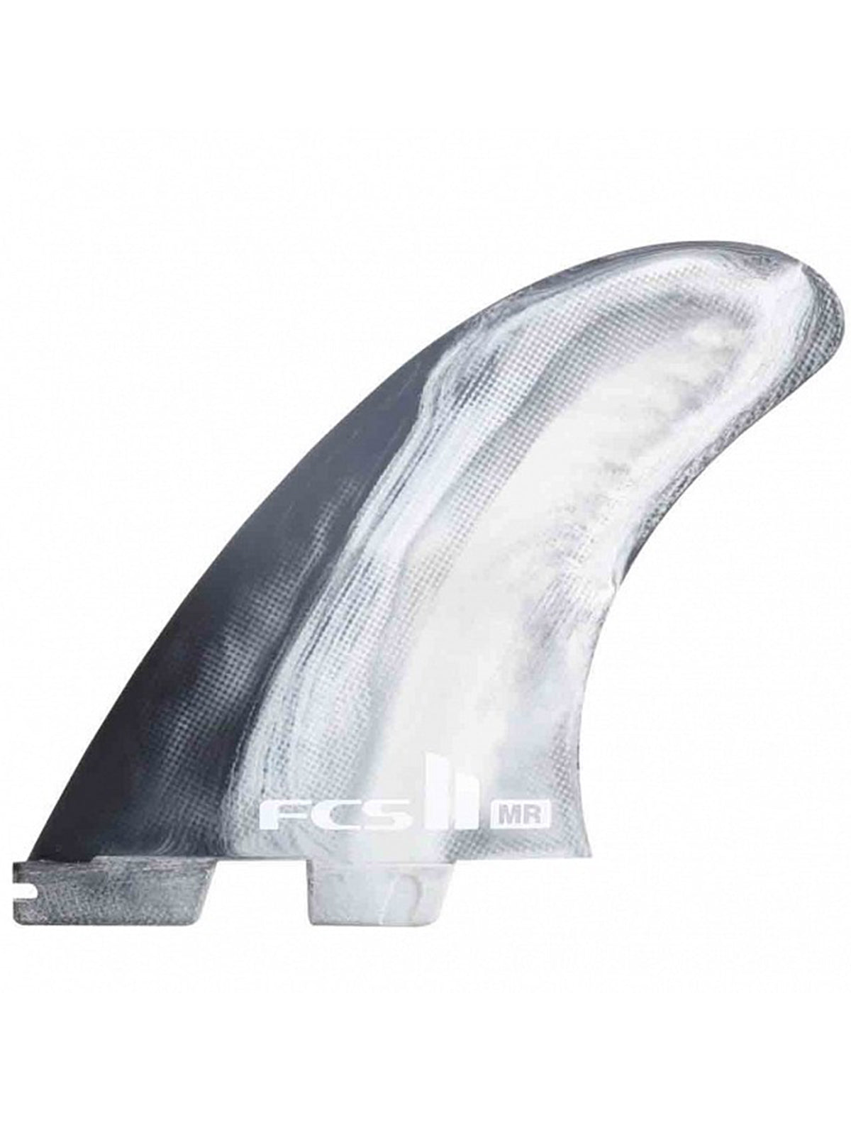 FCS II Fins MR PC Tri Fin Set Mark Richard White / Black