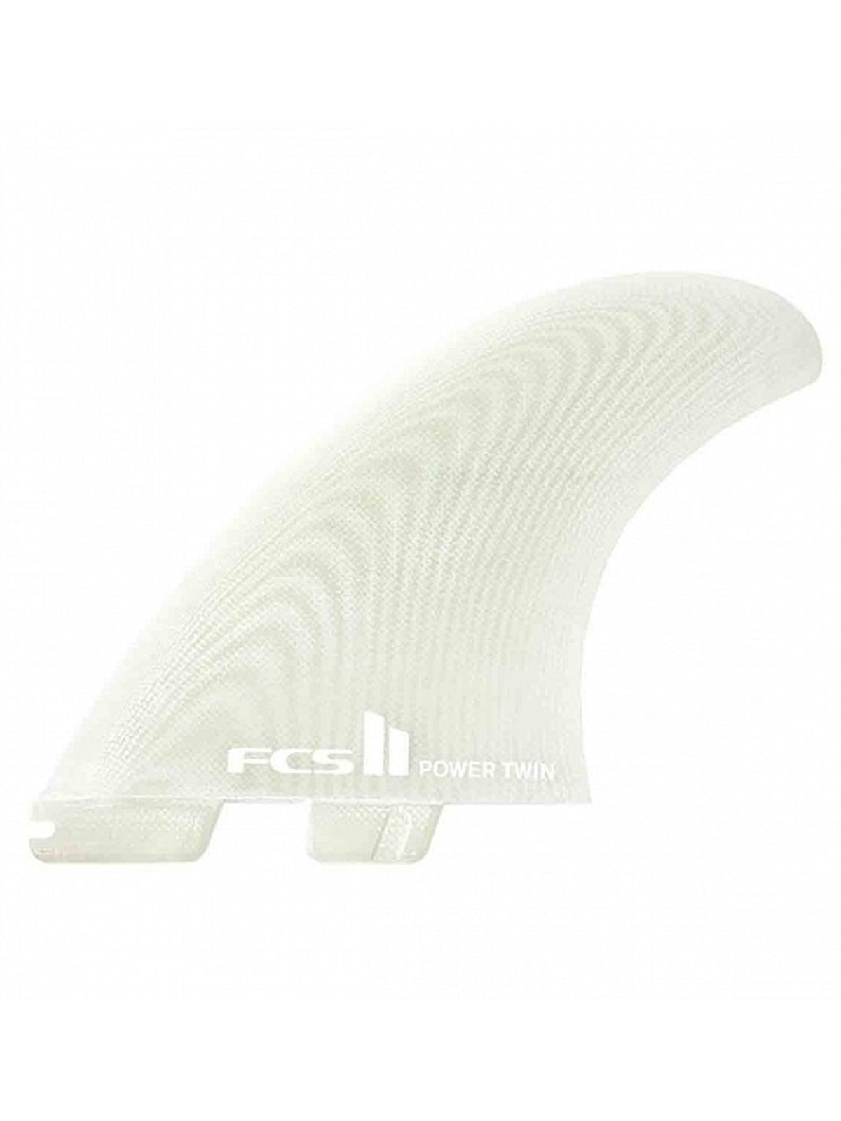 FCS II Fins Power Twin+1 PG Fins Clear XL