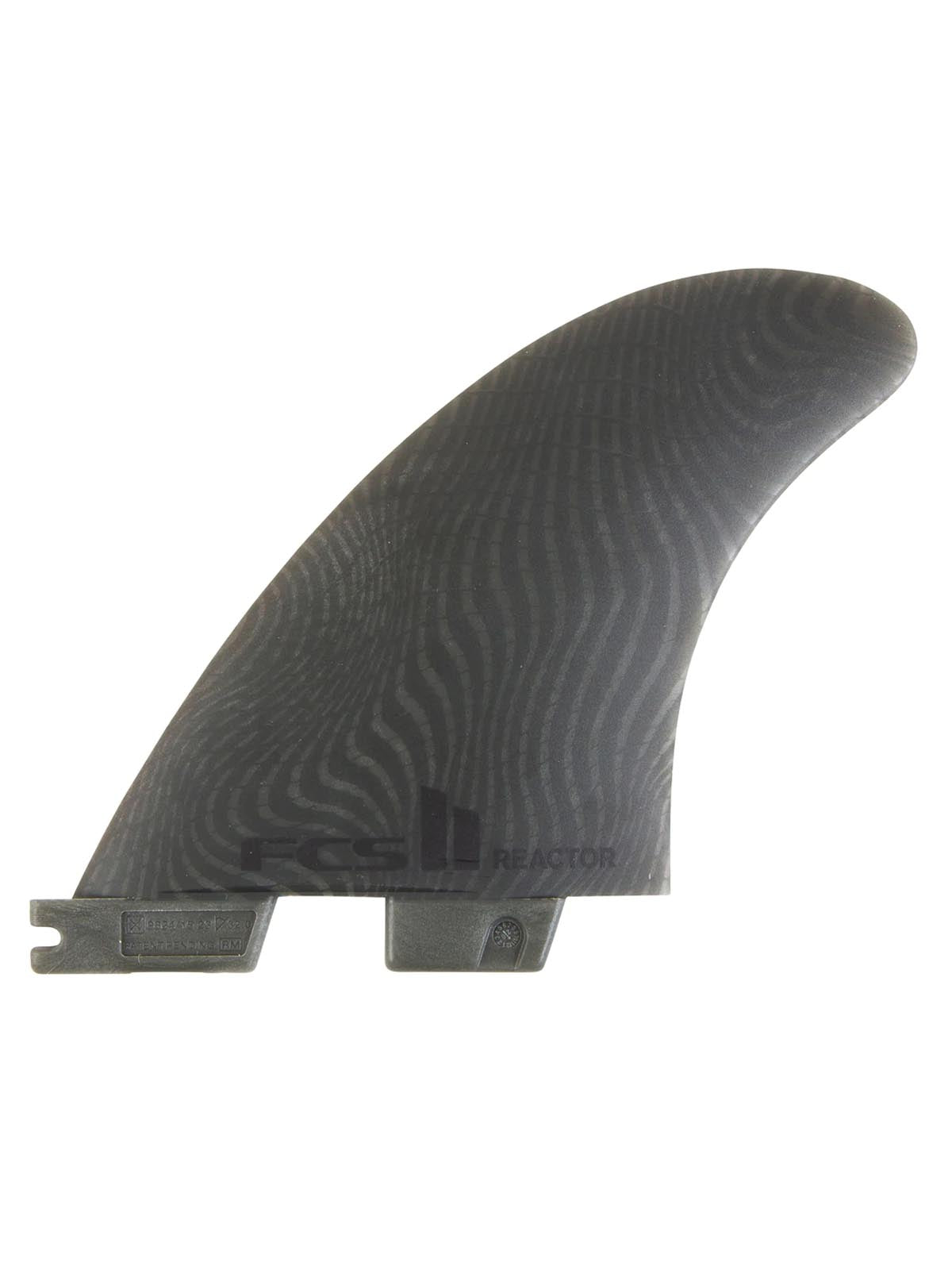 FCS II Fins Reactor Neo Glass Eco Tri Fin Set Ash Medium