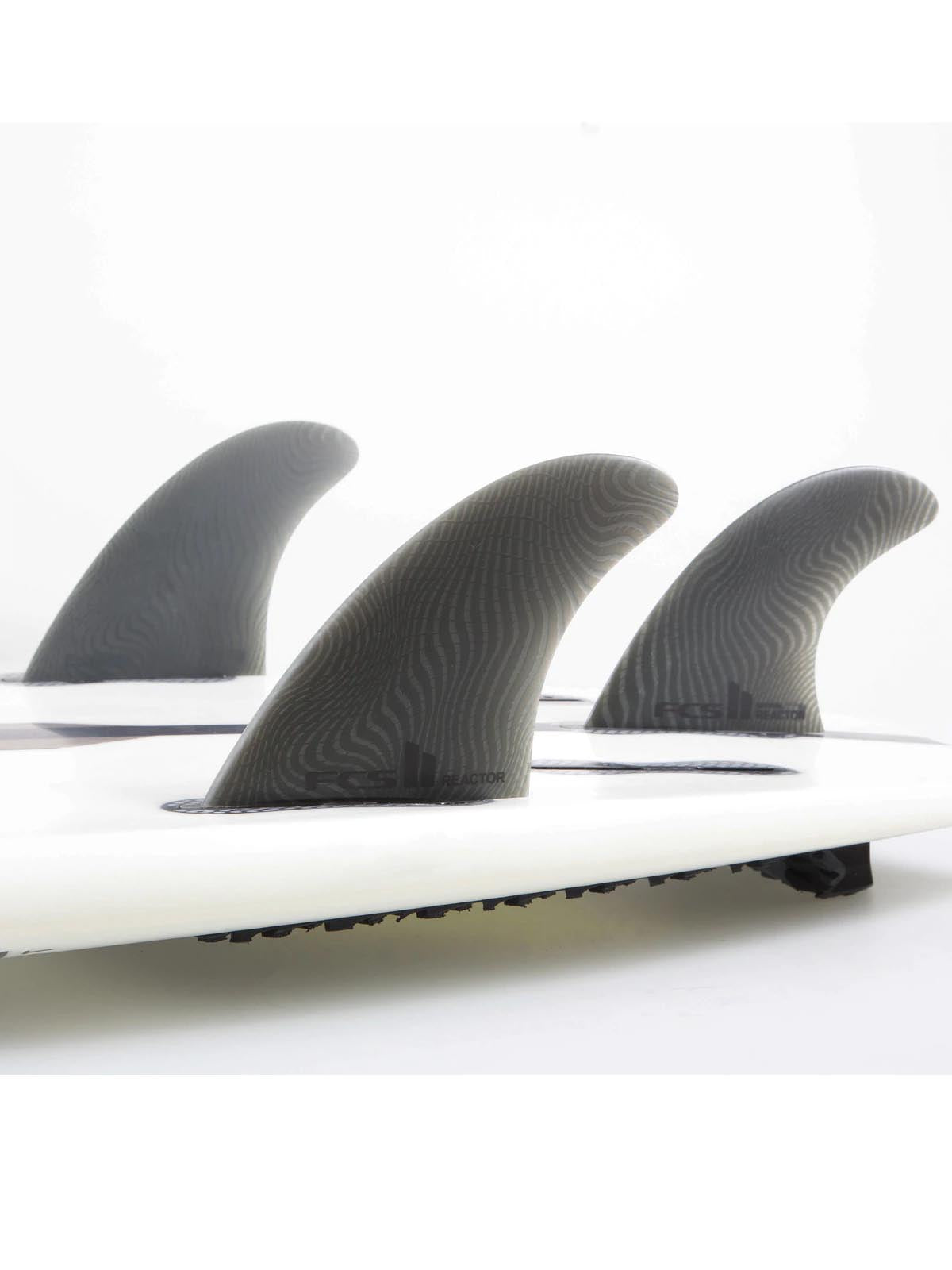 FCS II Fins Reactor Neo Glass Eco Tri Fin Set Ash Medium