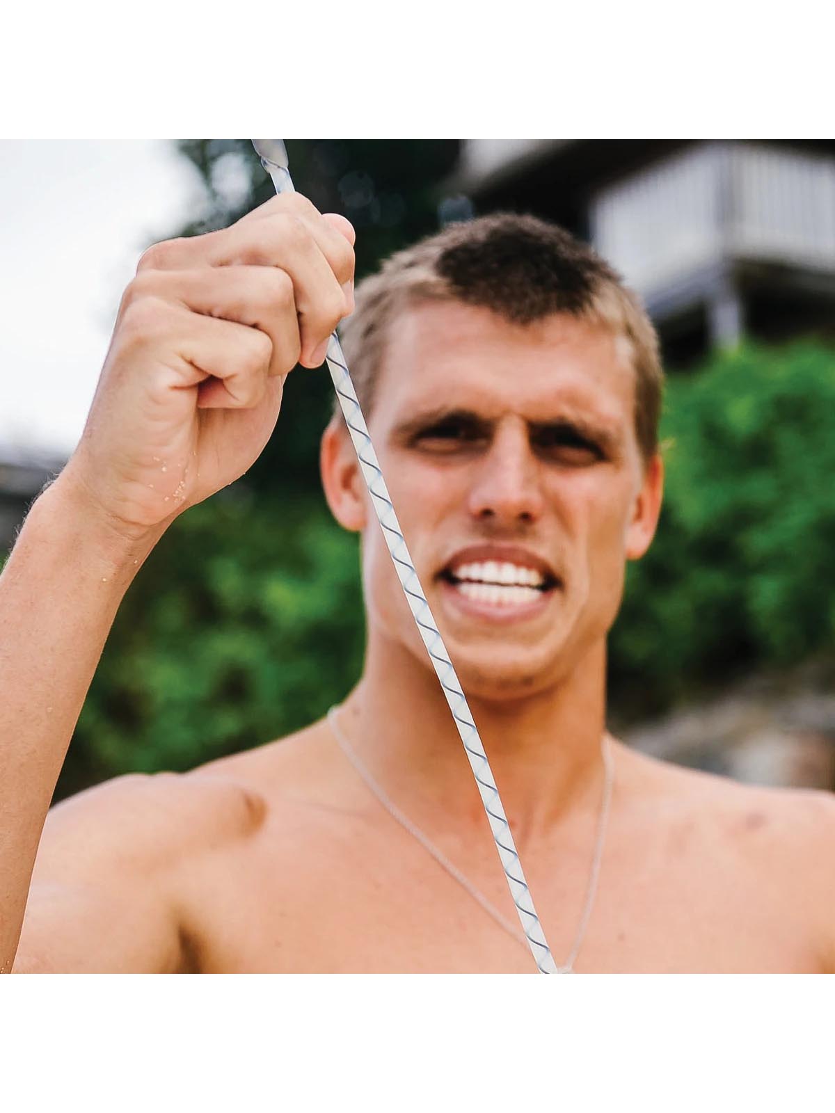 FCS Leash Helix Freedom 6'0 Natural Black