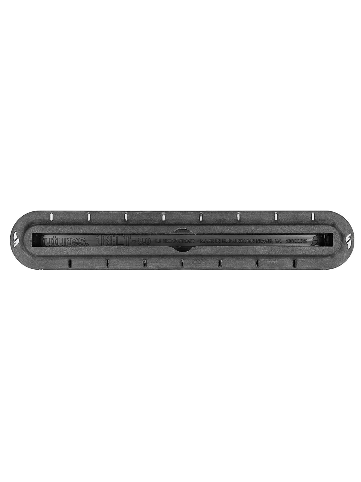 Futures Fins Longboard 8 Inch Fin Box Plug (US Box) Black