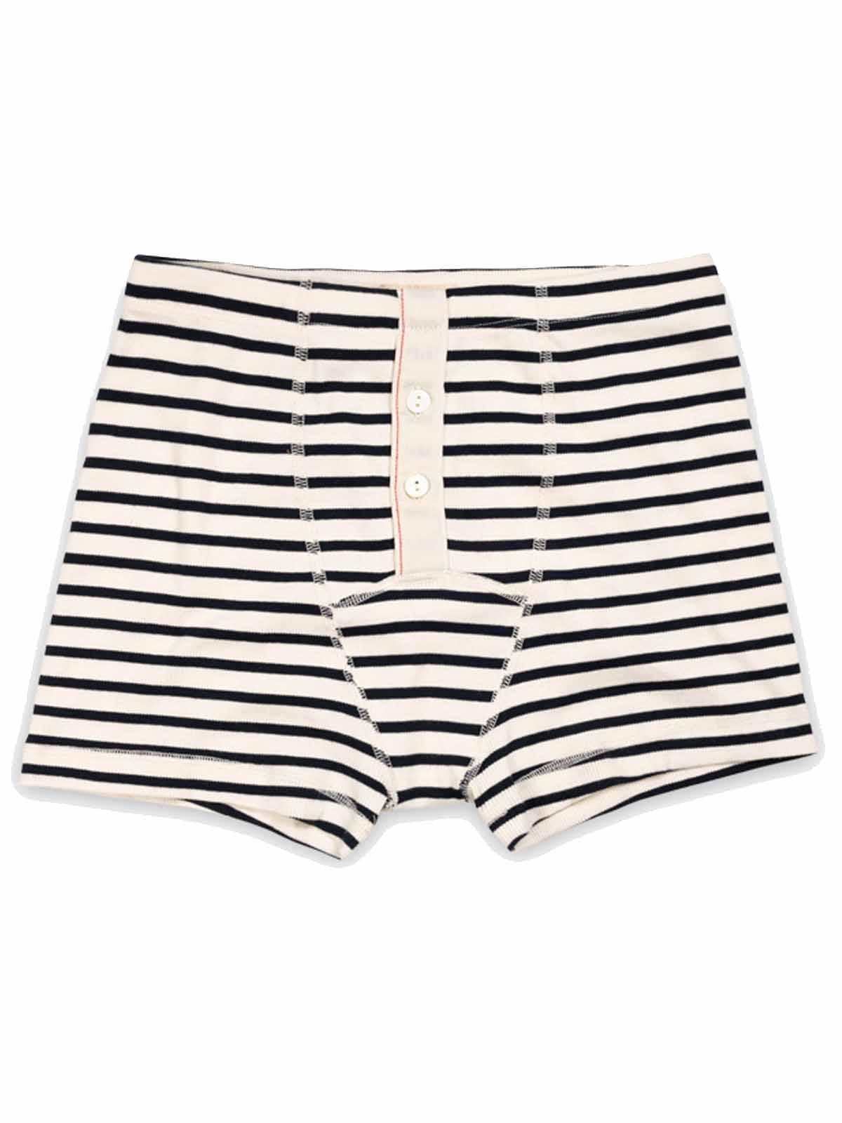 Hemen Biarritz Boxer Albar Breton Stripe Natural Marine