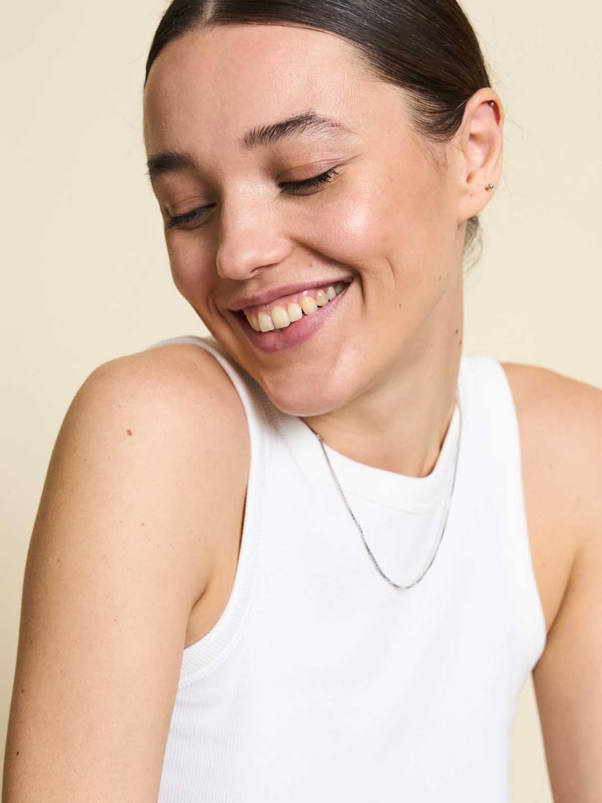 Jan 'n June Porto Tank Top White