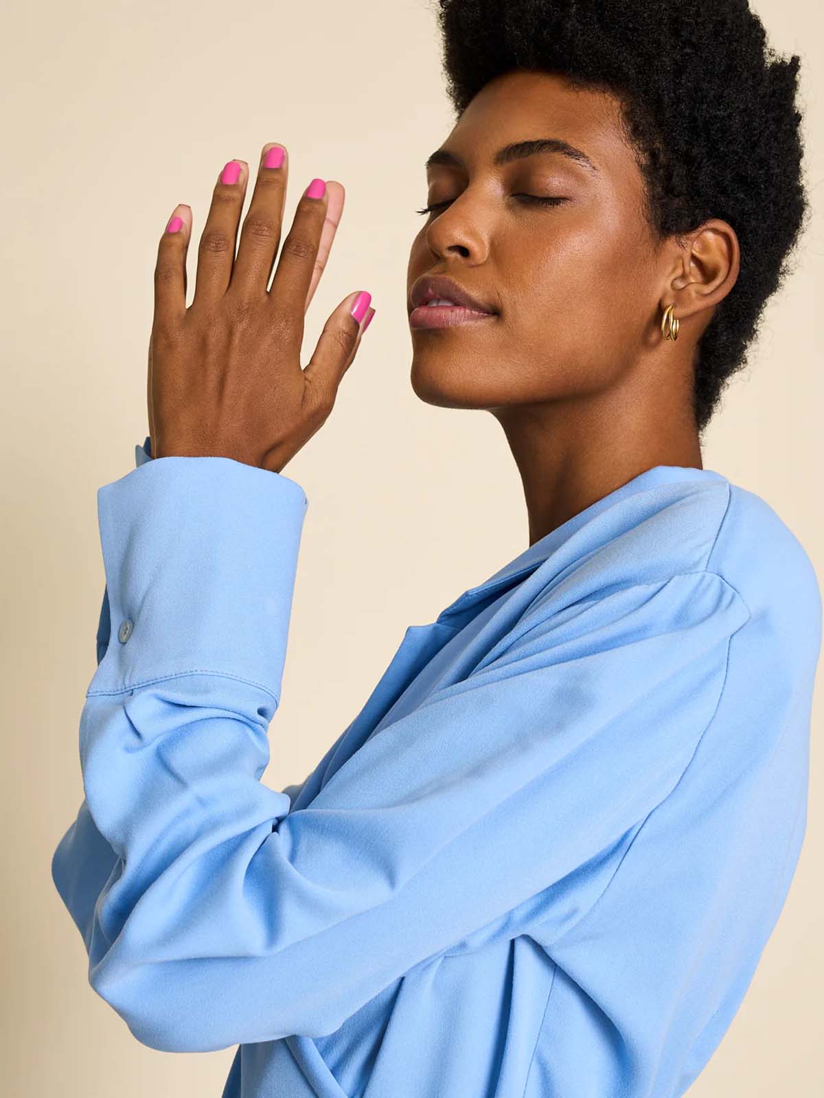 Jan 'n June Wrap Dress Ofelia Azure Blue