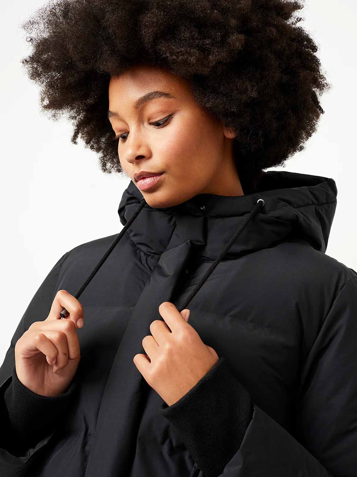 LangerChen Coat Aike Black