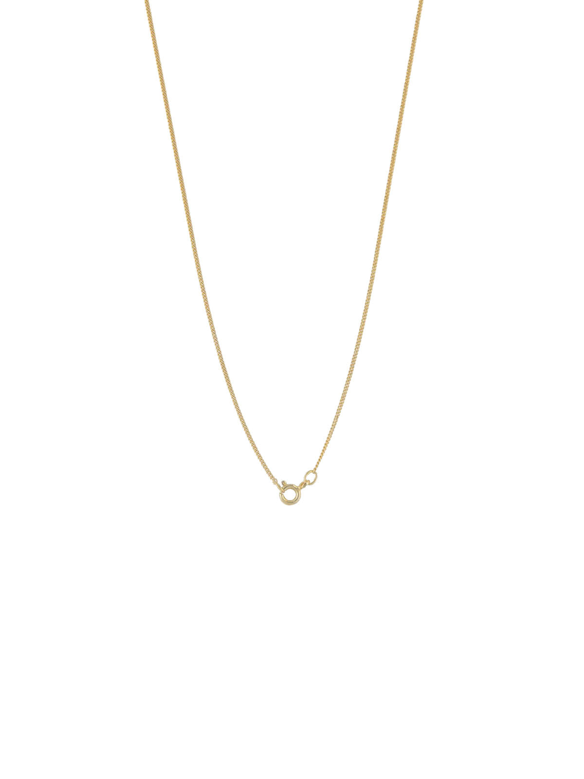 Les Solides Simple Necklace Gold