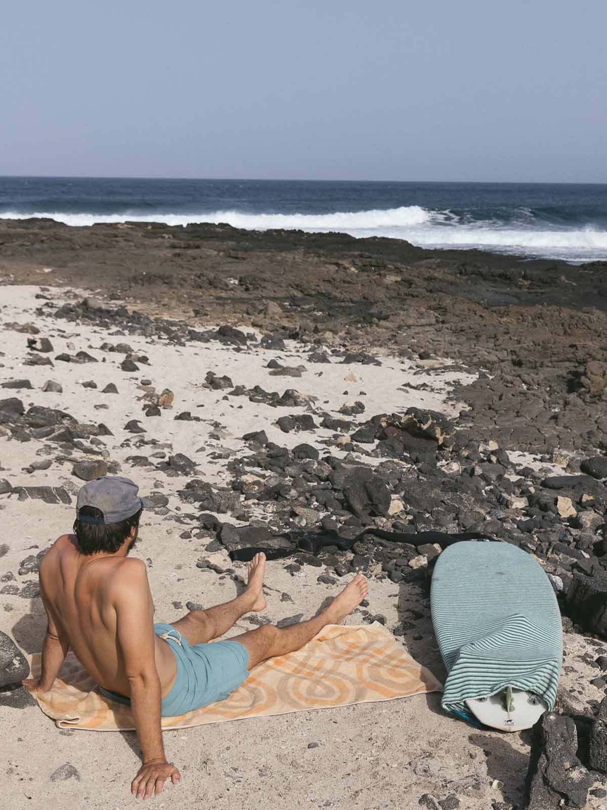 Mollusk Scallop Trunks Washed Sapphire