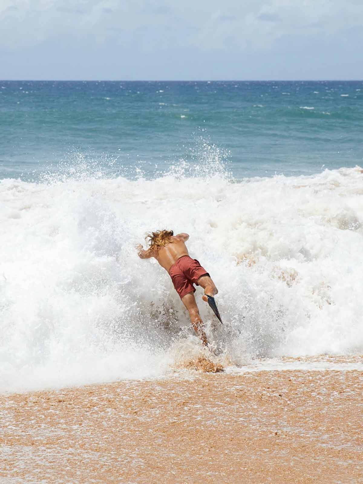 Mollusk Stretch Vacation Trunks Brick