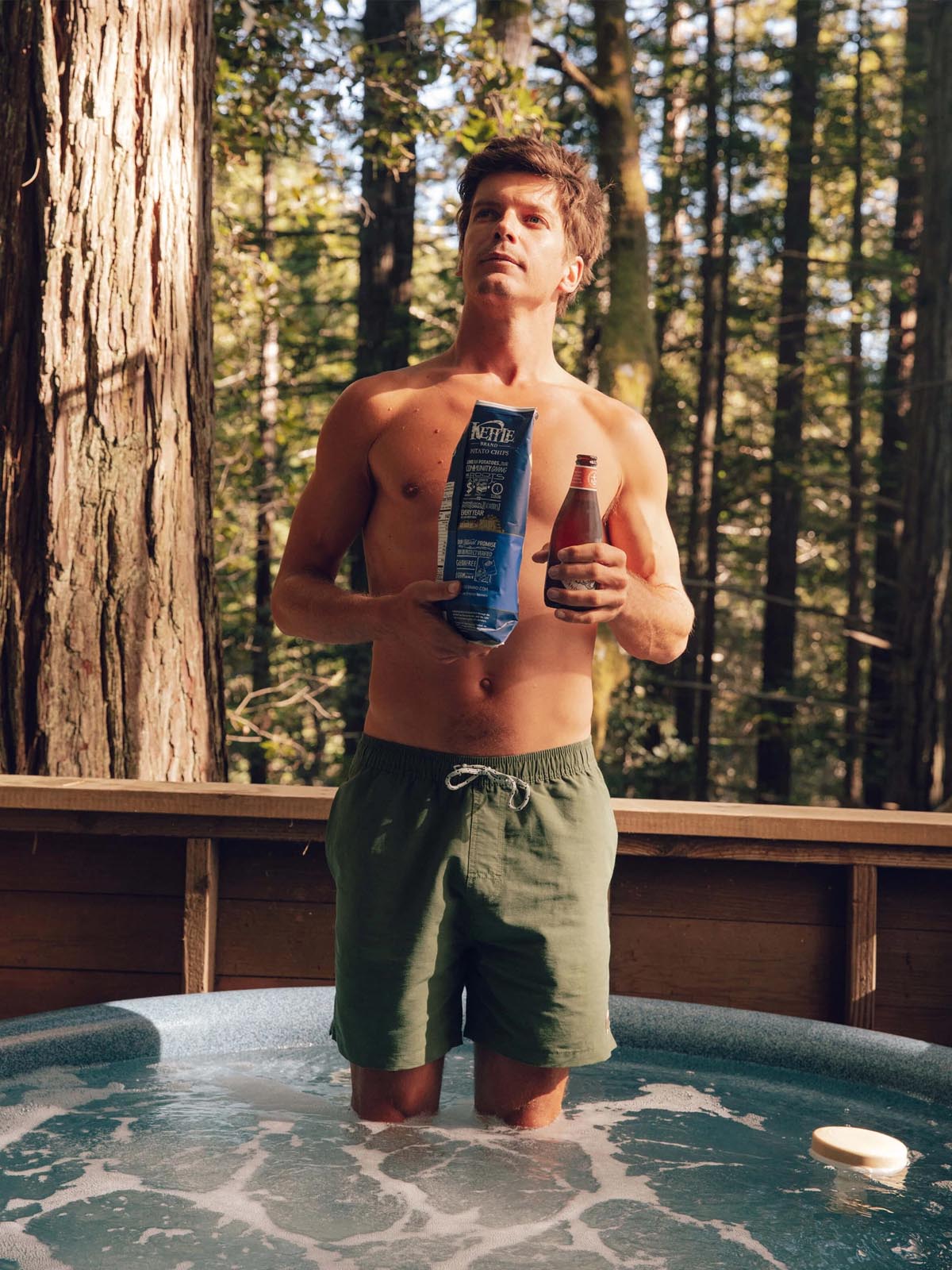 Mollusk Vacation Trunks Deep Forest