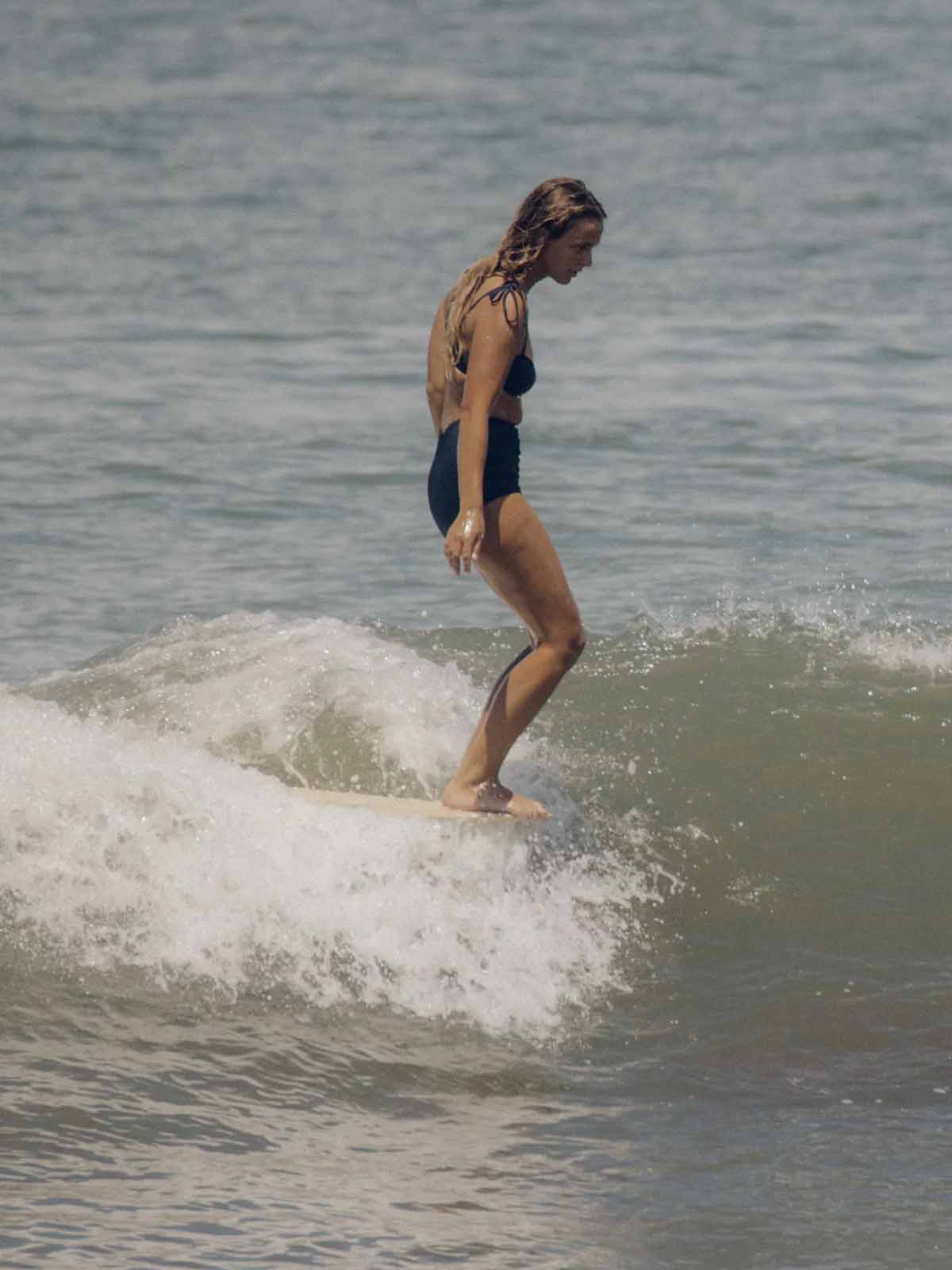 Mollusk Womens Ava Bikini Top Midnight