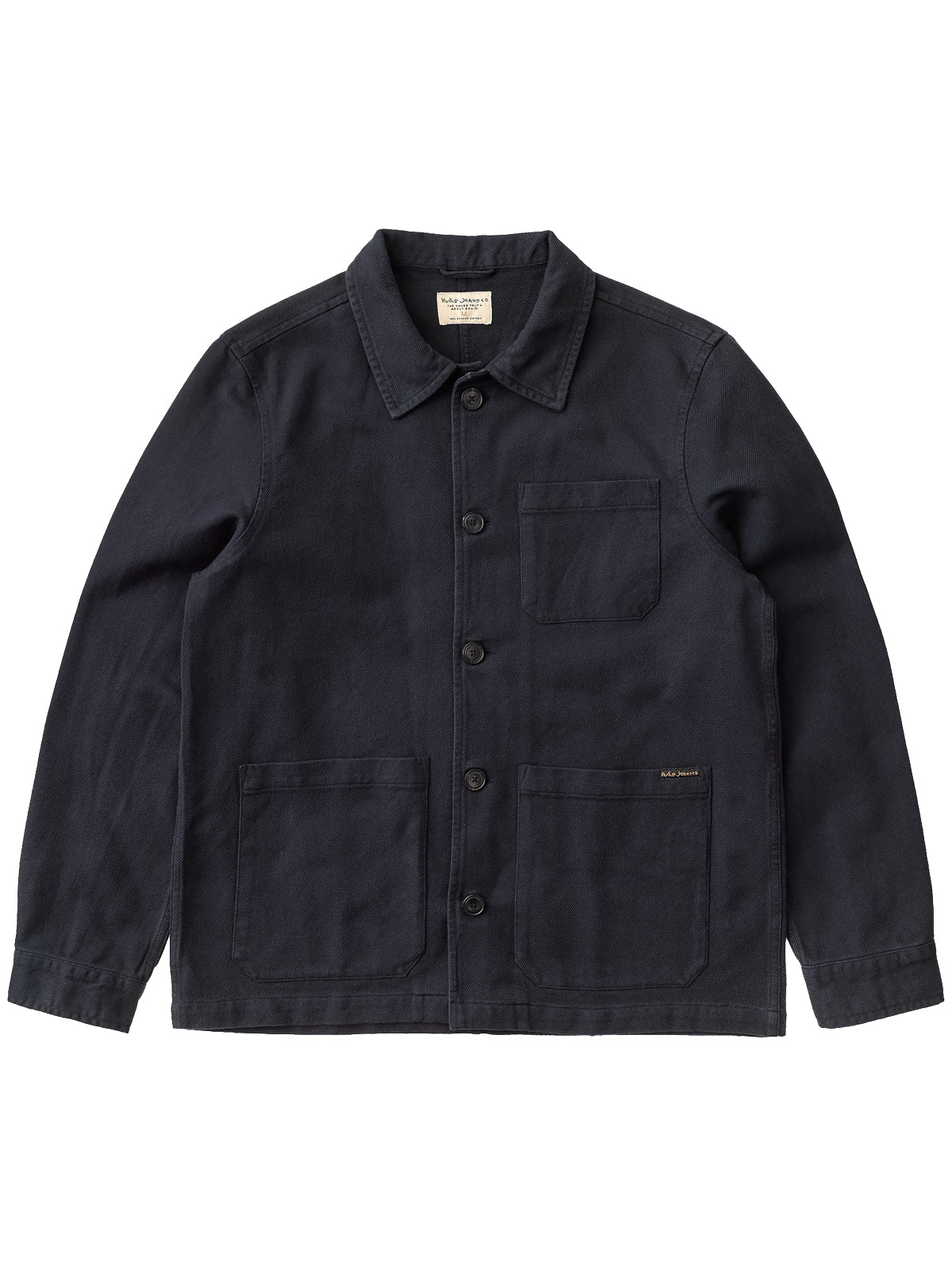 Nudie Jeans Co Barney Worker Jacket Navy