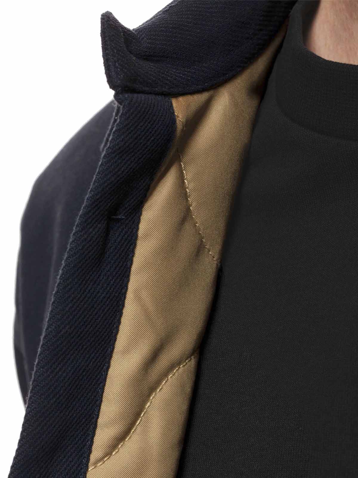 Nudie Jeans Co Glenn Padded Shirt Navy