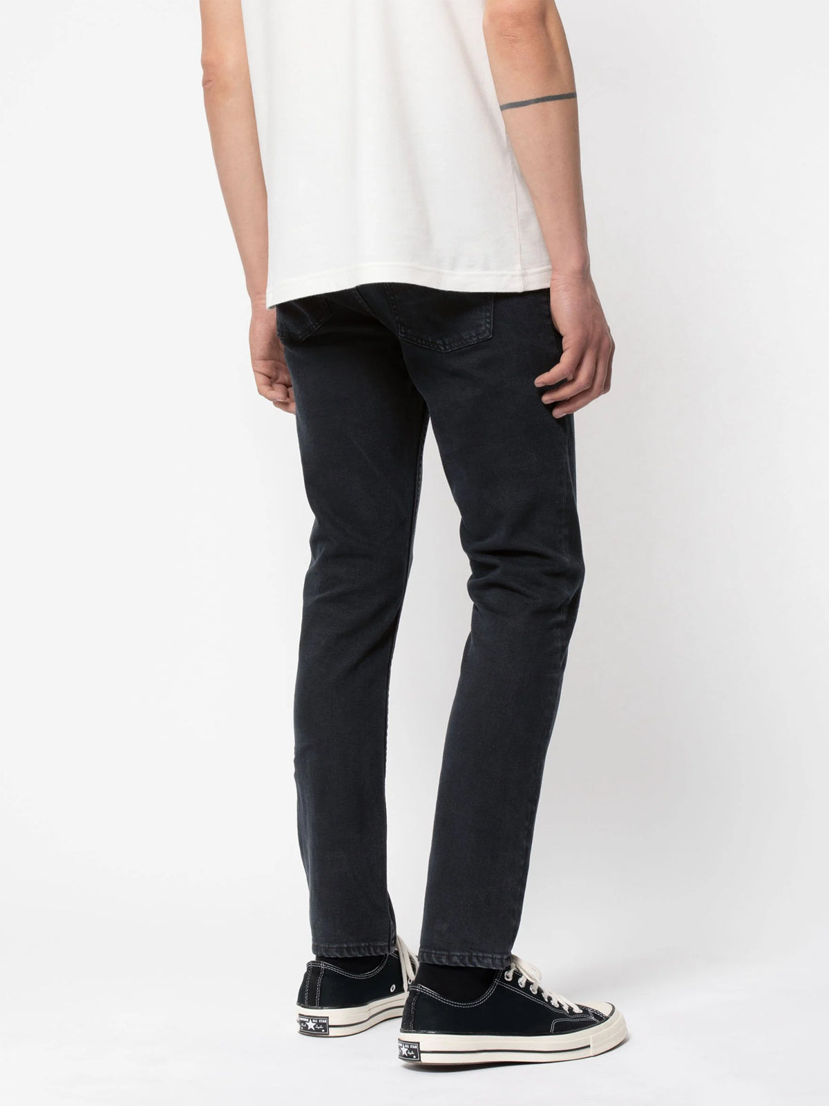 Nudie Jeans Co Lean Dean Black Skies L32