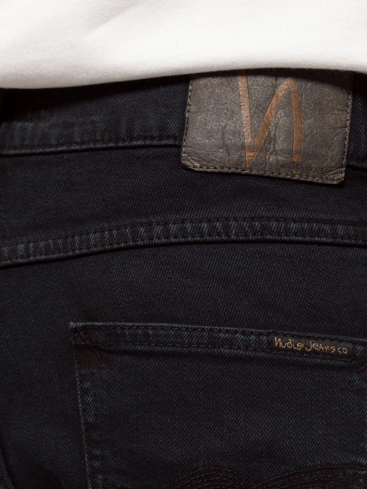 Nudie Jeans Co Lean Dean Black Skies L32