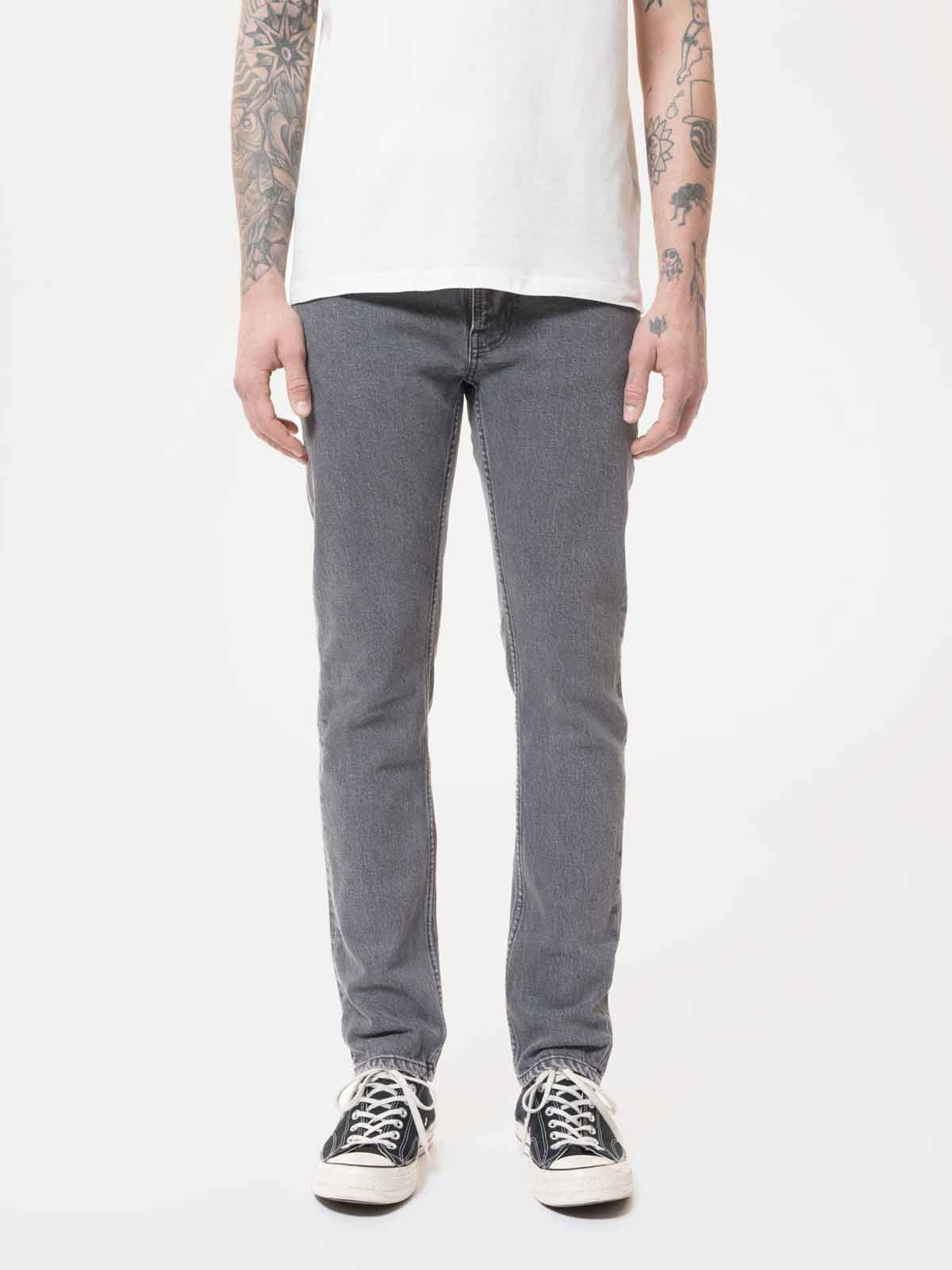 Nudie Jeans Co Lean Dean Grey Ash L30