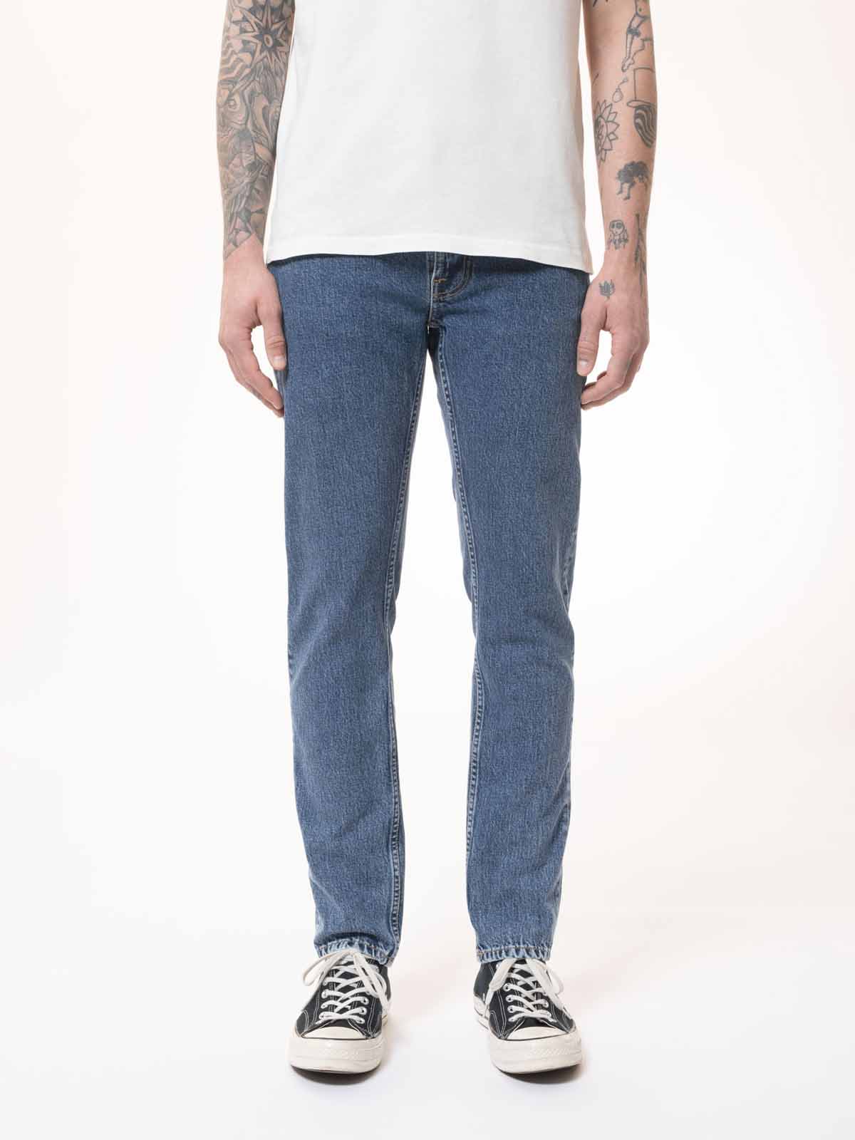 Nudie Jeans Co Lean Dean Plain Stone L32