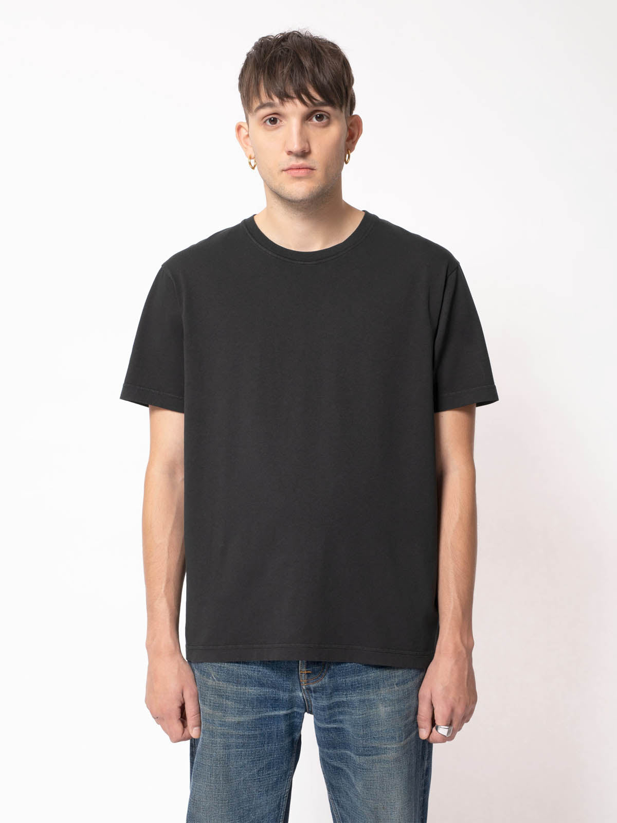 Nudie Jeans Co Uno Everyday Tee Black