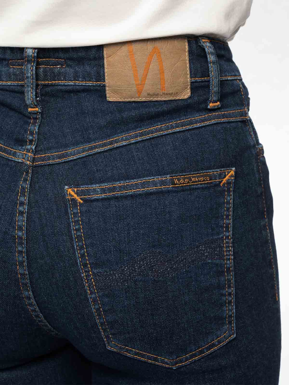 Nudie Jeans Co W's Hightop Tilde Blue Fantasy L30