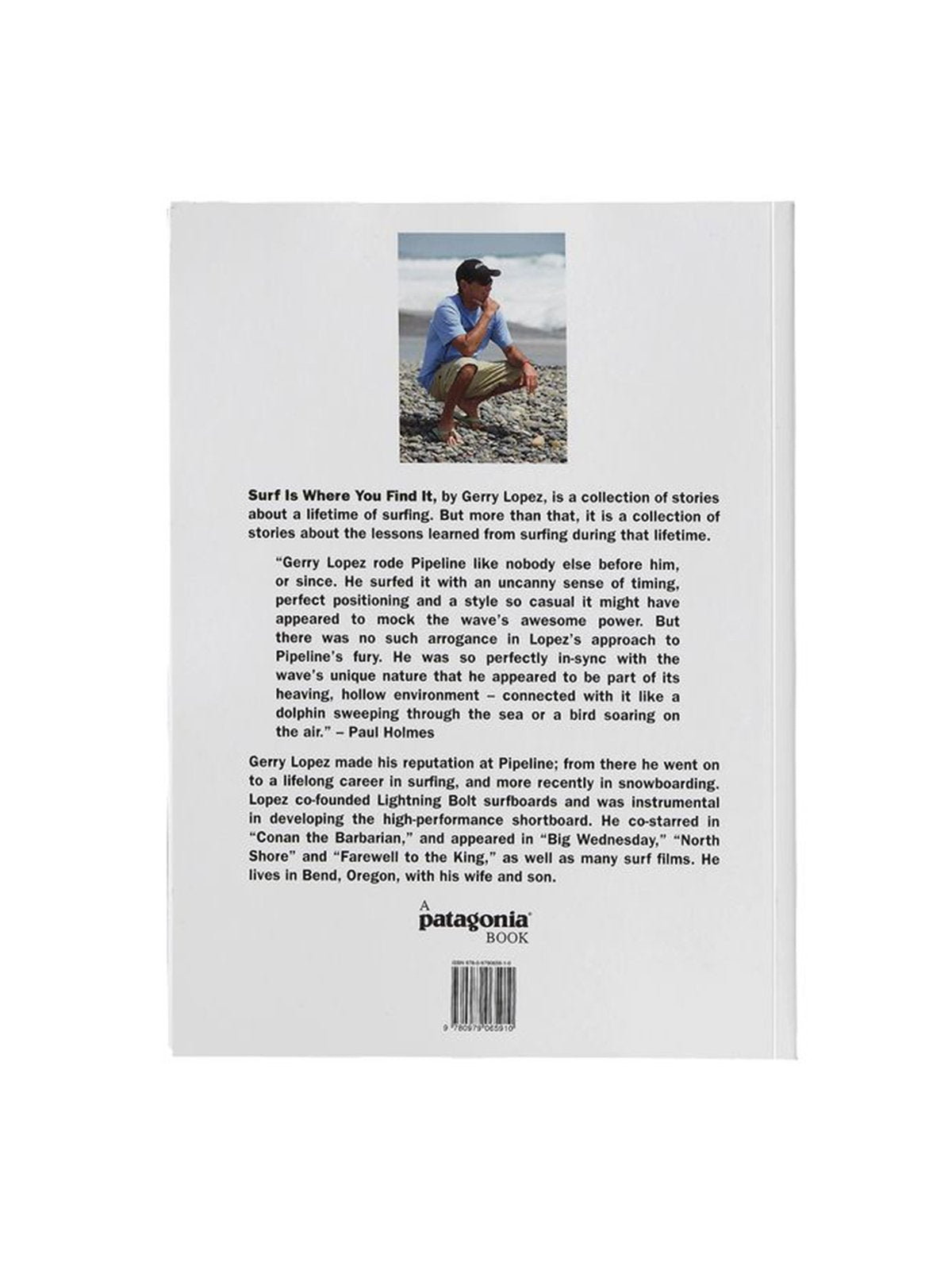 Patagonia Books Surf Is Where You Find It - Gerry Lopez (Hardcover)