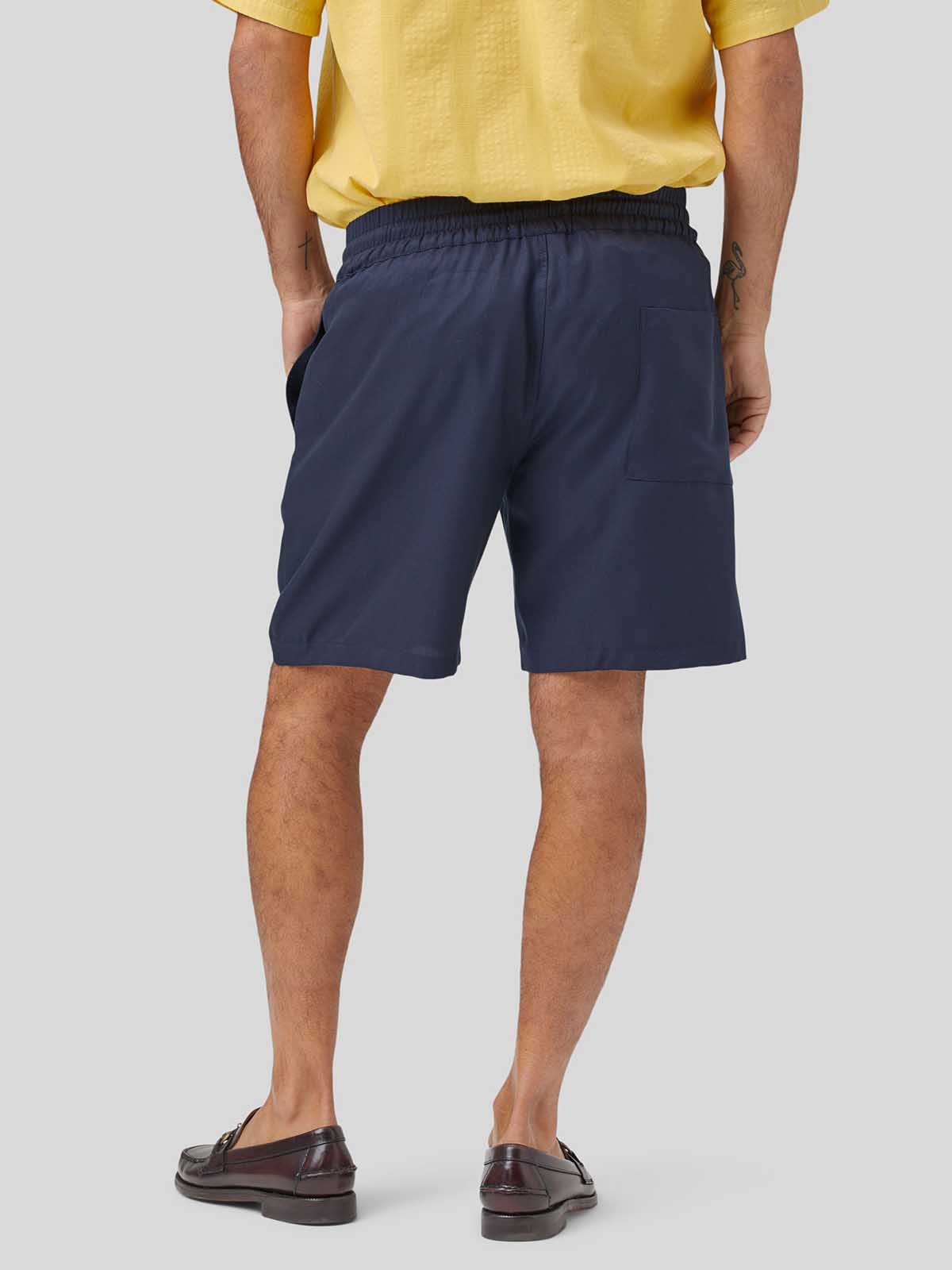 Portuguese Flannel Dogtown Short Navy