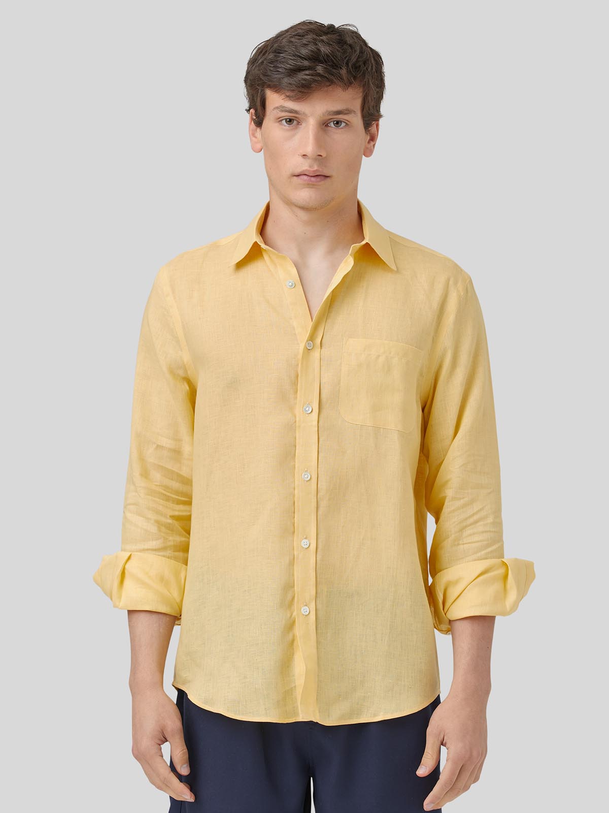 Portuguese Flannel Linen LS Yellow