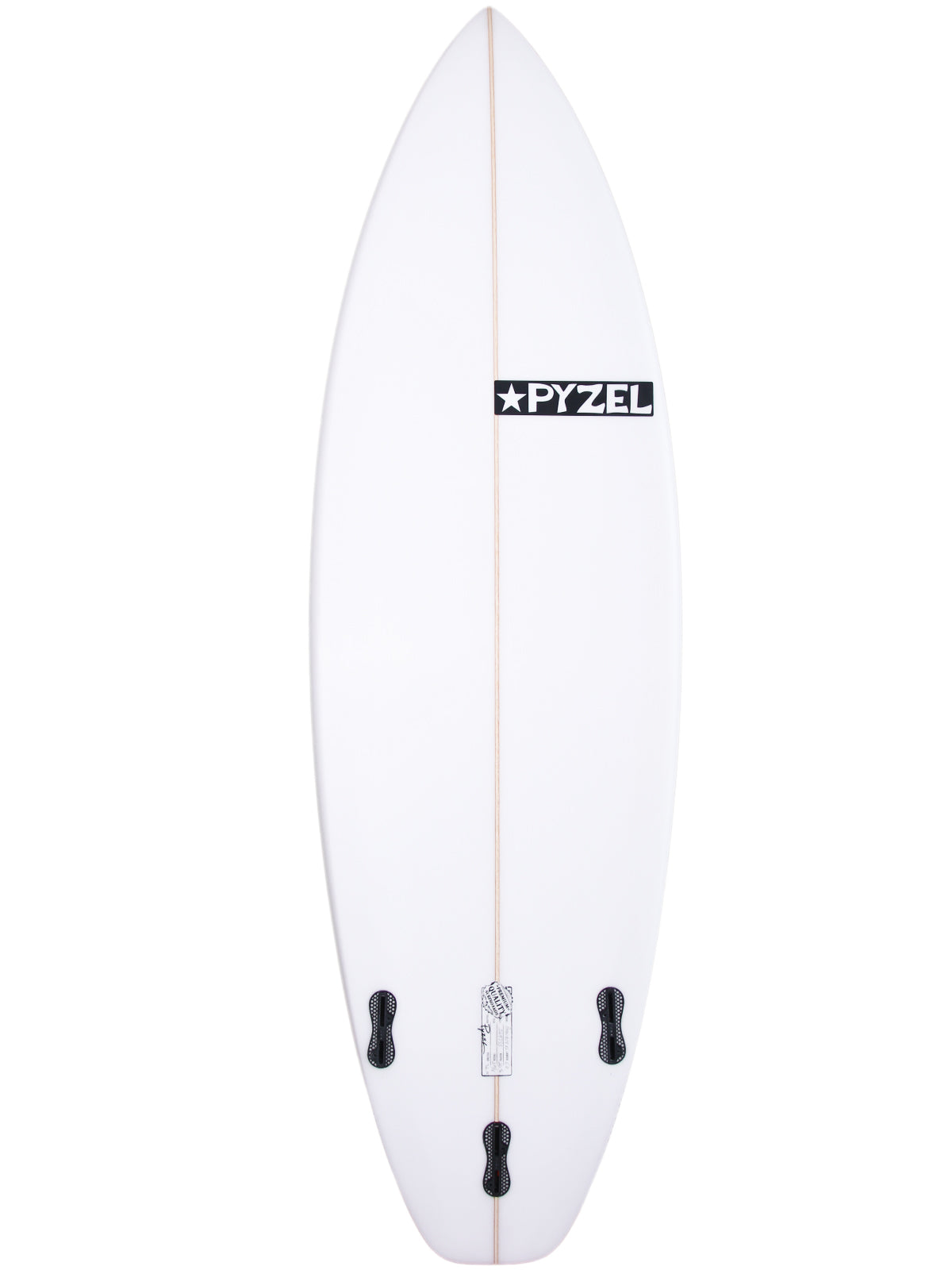 Pyzel Surfboards Phantom Black Rails 3-Fin 6'0 PU