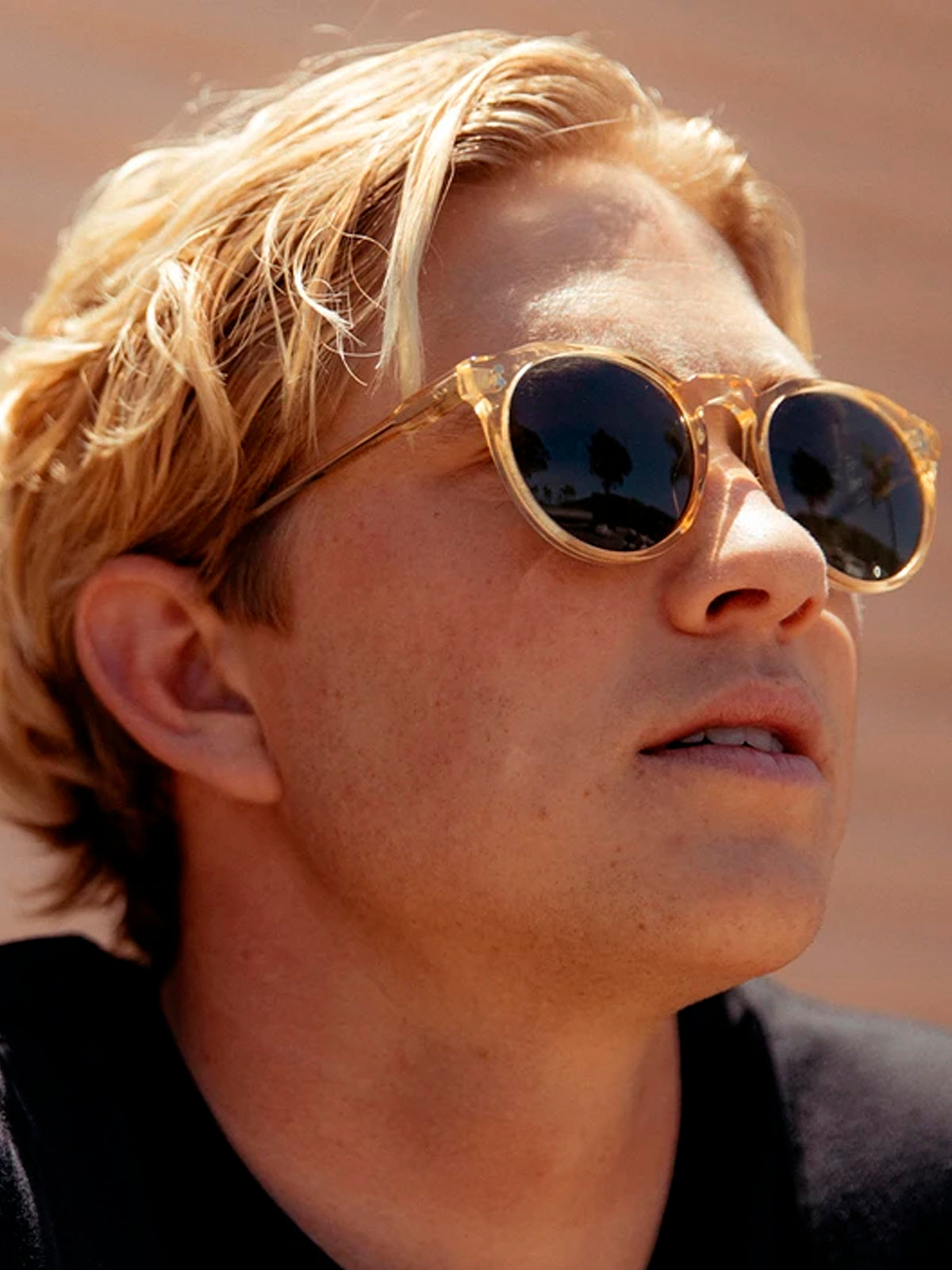 Raen Remmy 52 Champagne Crystal / Green Polarized