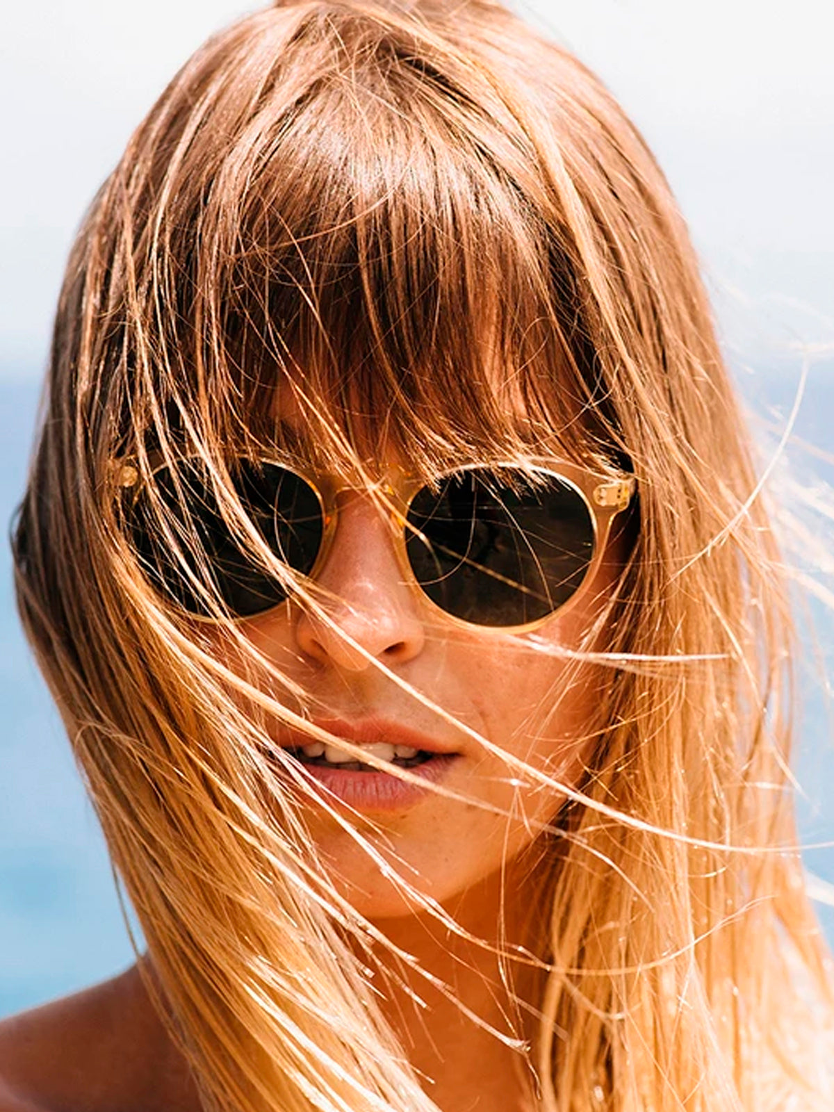 Raen Remmy 52 Champagne Crystal / Green Polarized