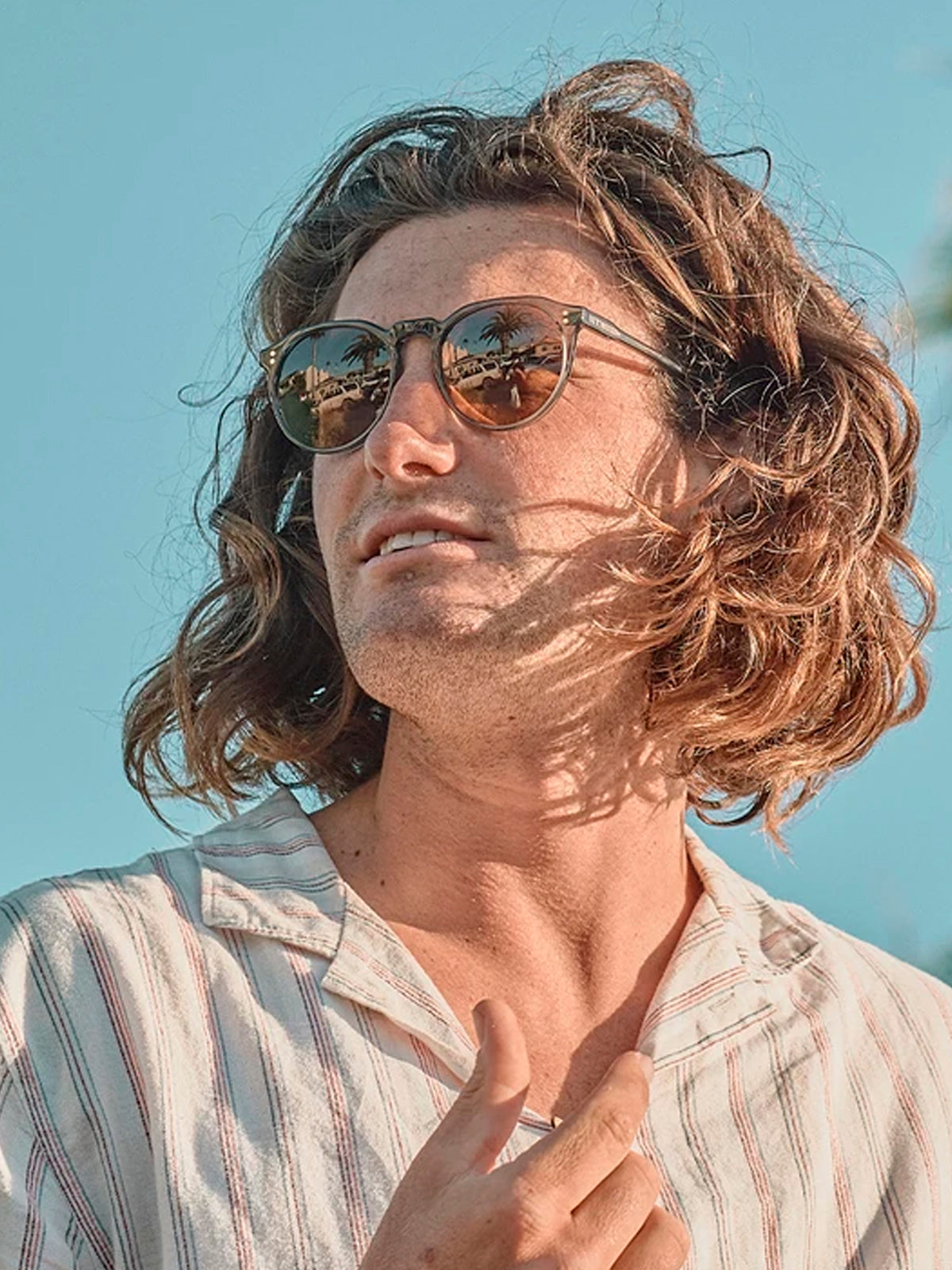 Raen Remmy 49 Ghost / Vibrant Brown Polarized