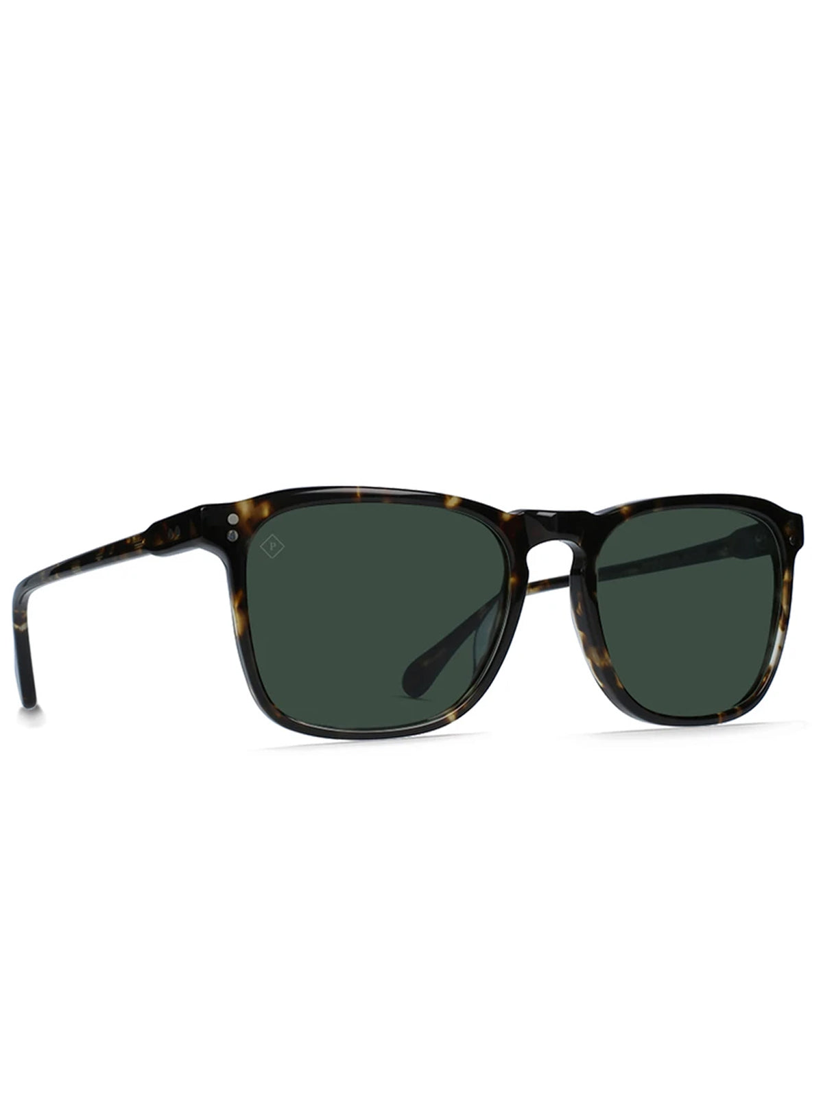 Raen Wiley Brindle Tortoise / Green Polarized