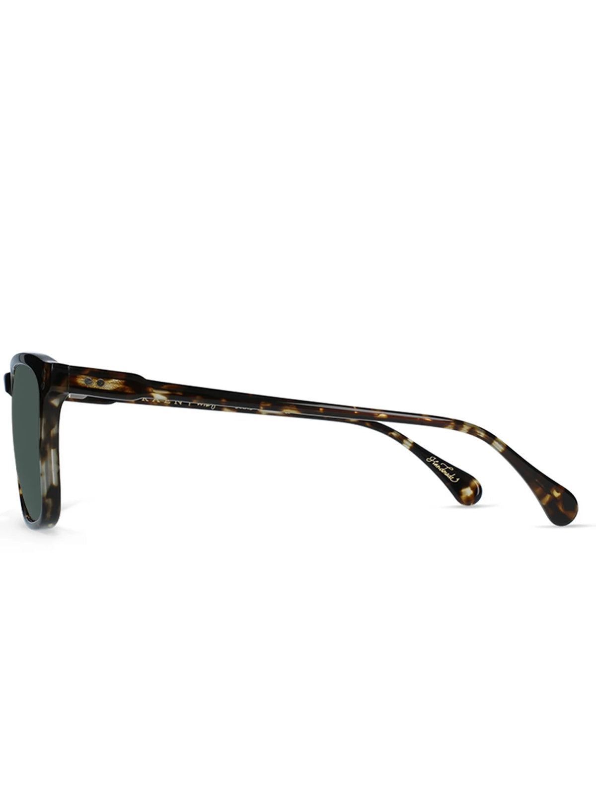 Raen Wiley Brindle Tortoise / Green Polarized
