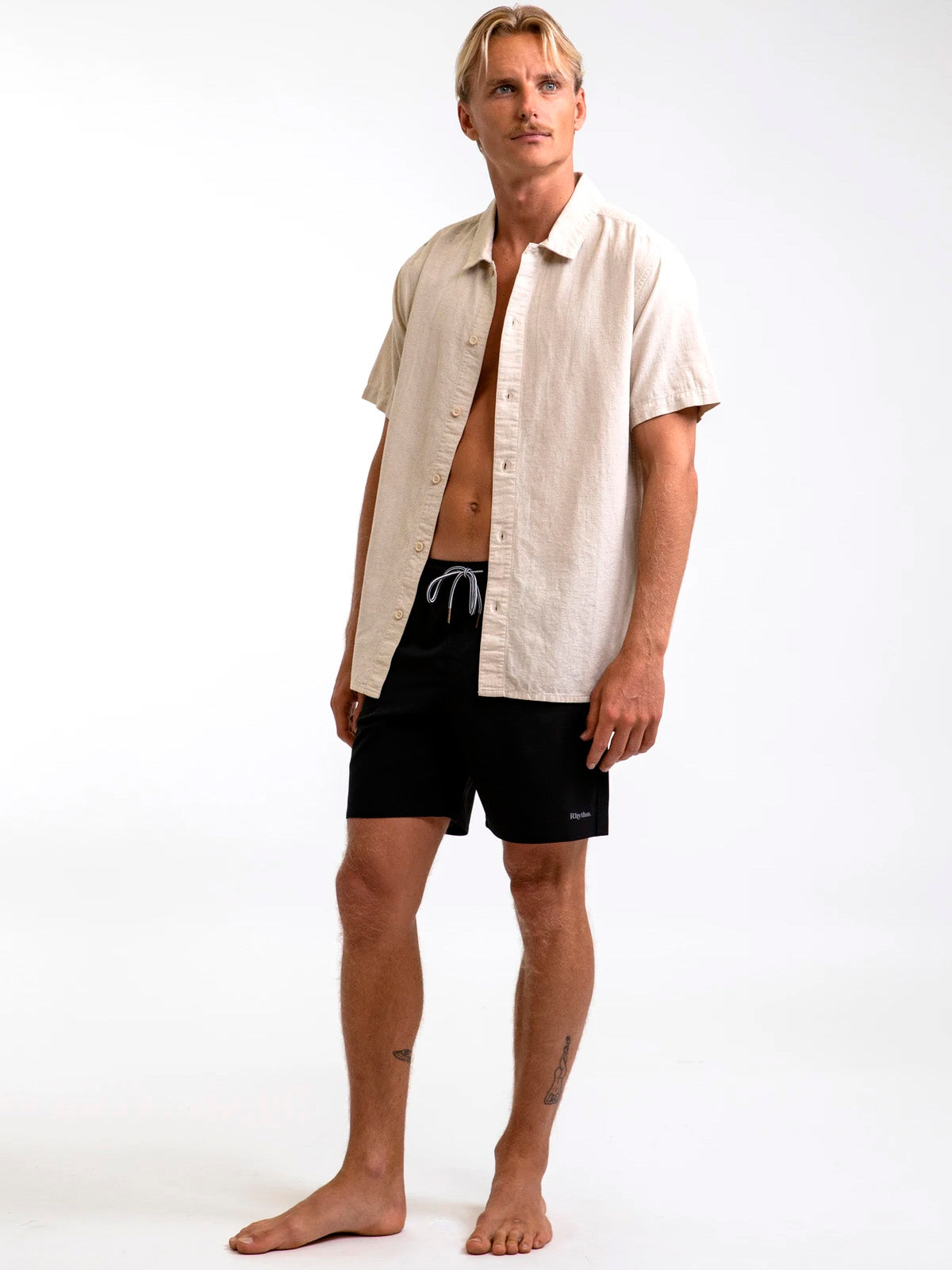 Rhythm Classic Beach Short Black