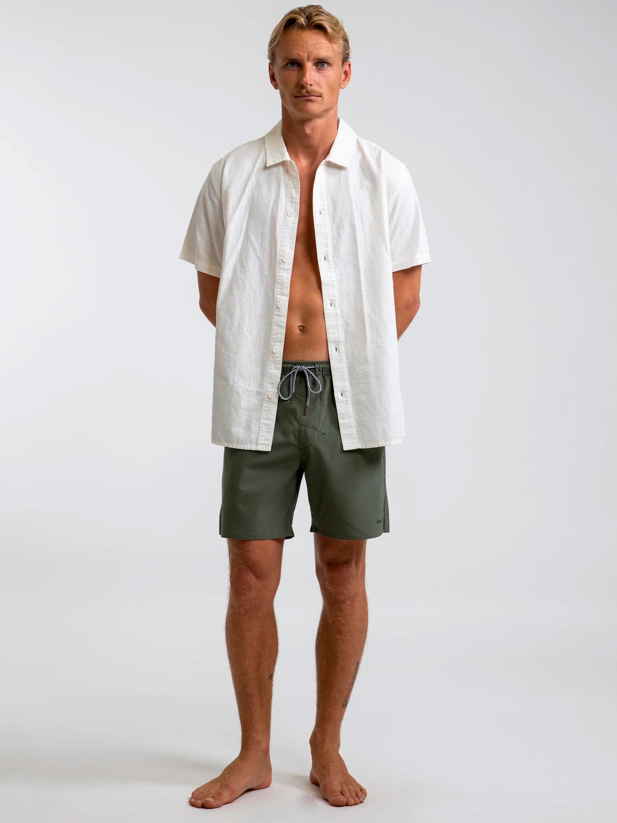 Rhythm Classic Beach Short Olive