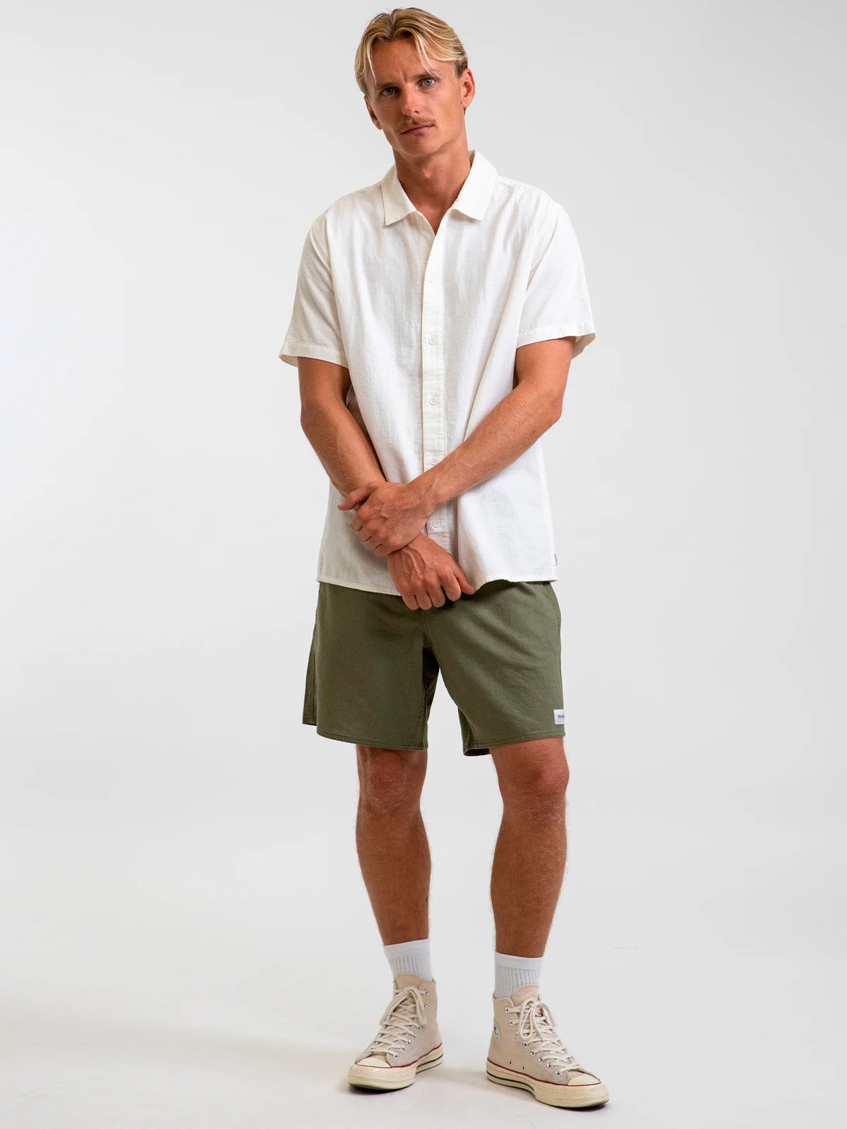 Rhythm Classic Linen Jam Olive