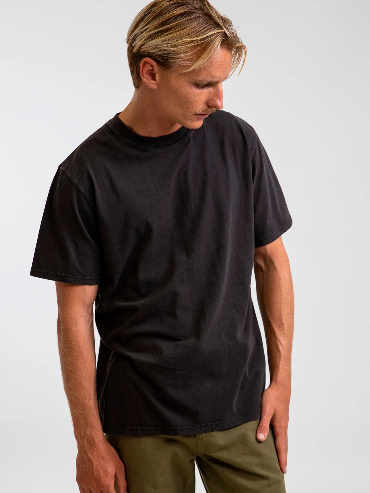 Rhythm Classic Vintage Tee Vintage Black