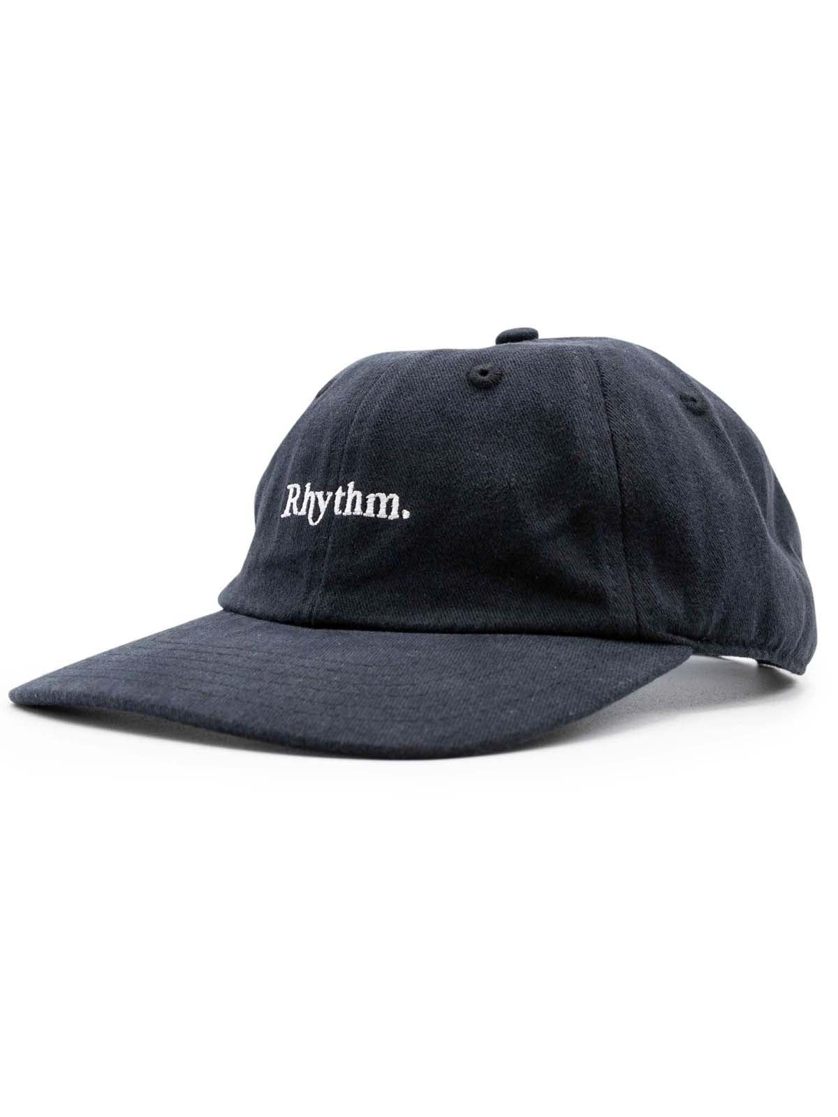 Rhythm Essential Twill Cap Black