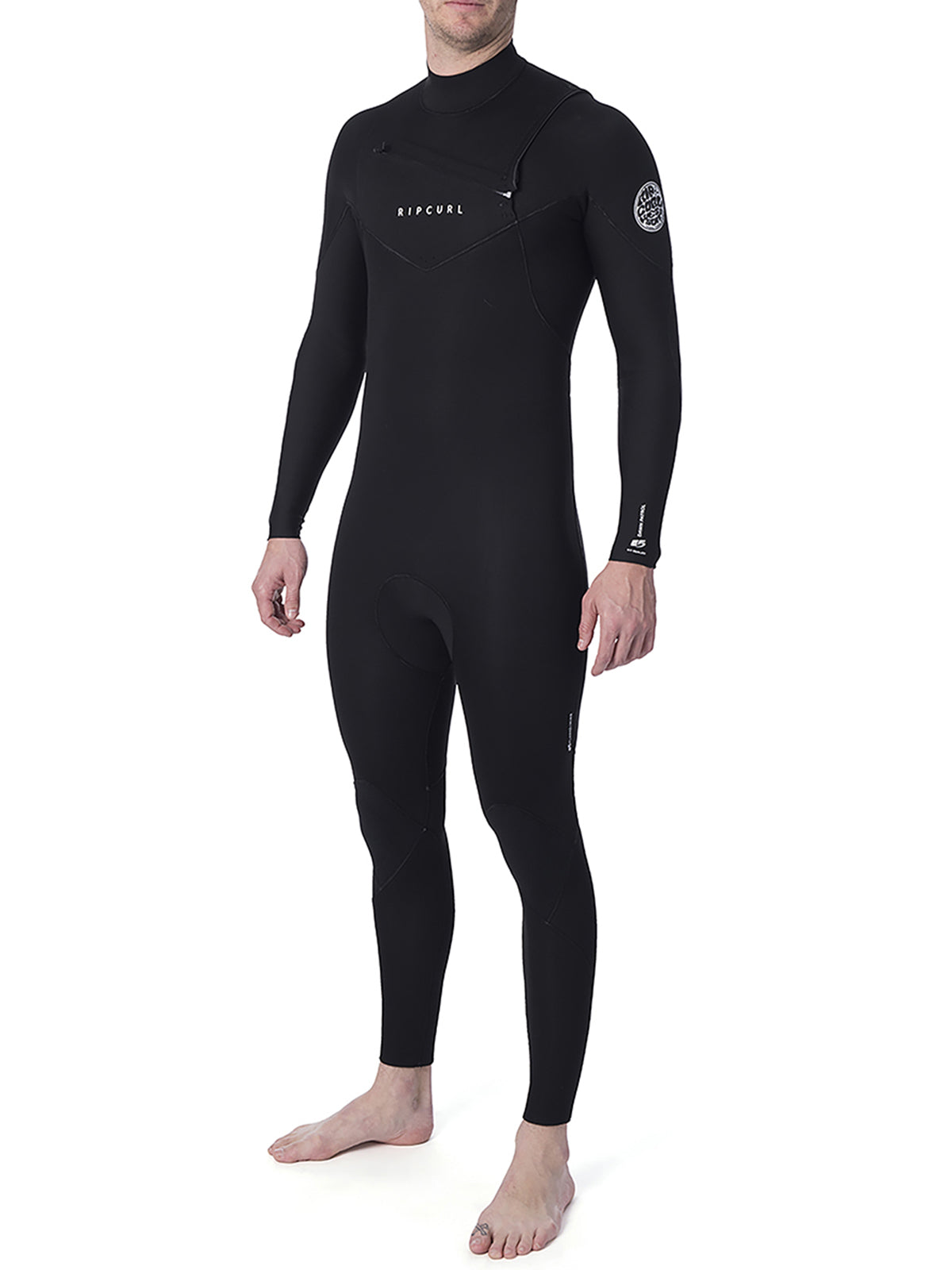 Rip Curl Wetsuit Dawn Patrol 3-2 GBS Chest Zip Black E5 SS23