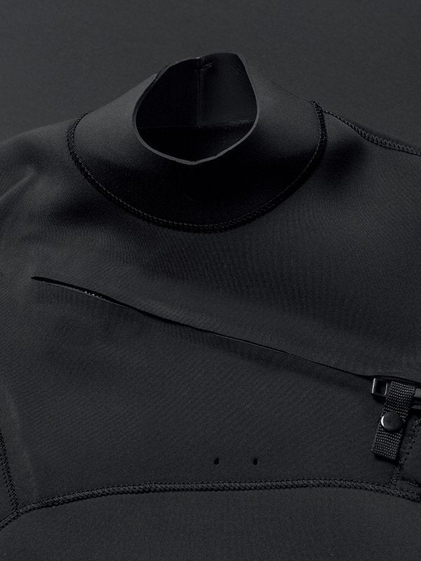 Vissla Wetsuit 7 Seas 4-3 Full Suit Chest Zip Black