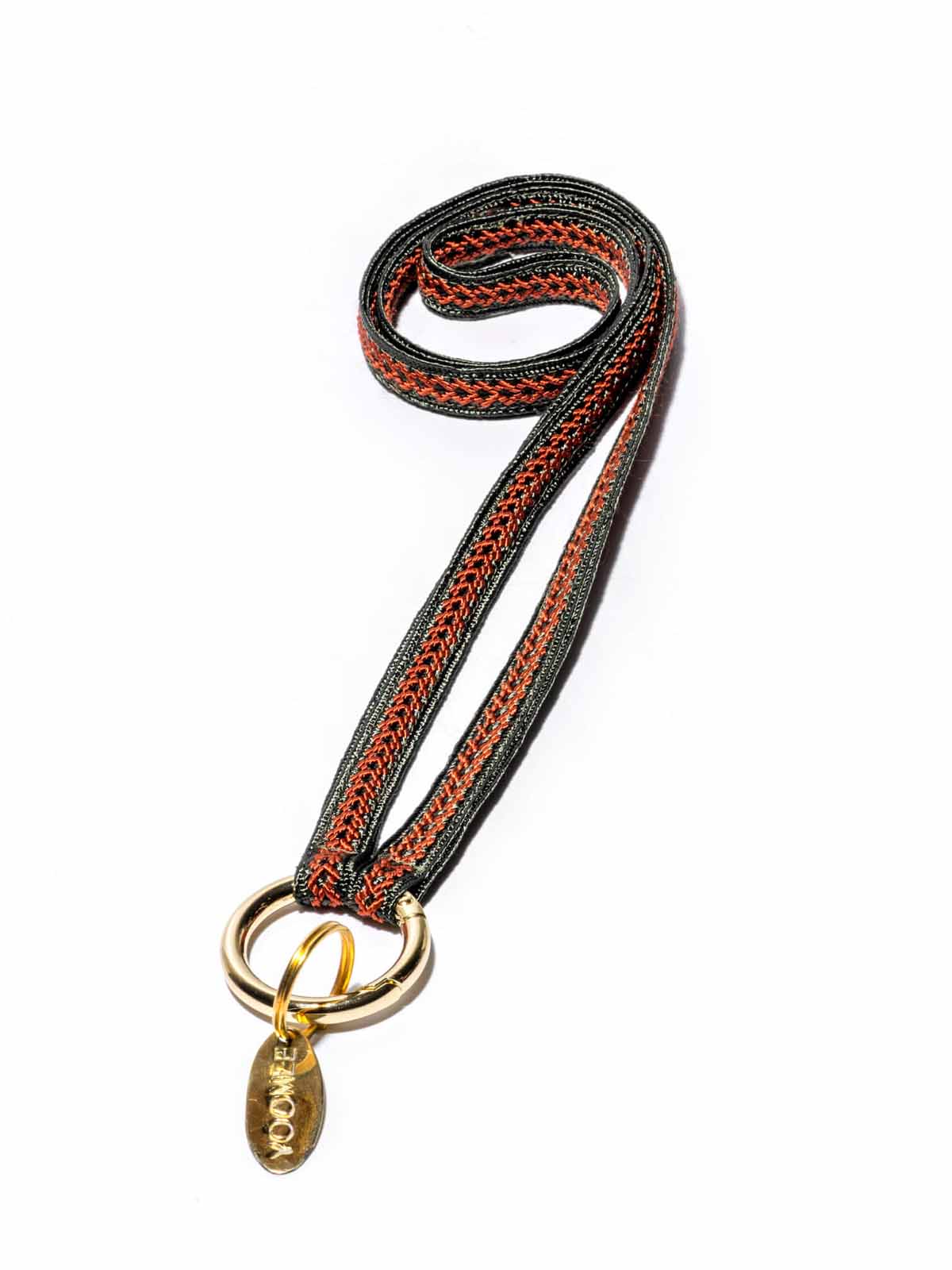 Yoomee Keychain Zahra Autumn Leaf Gold Thick