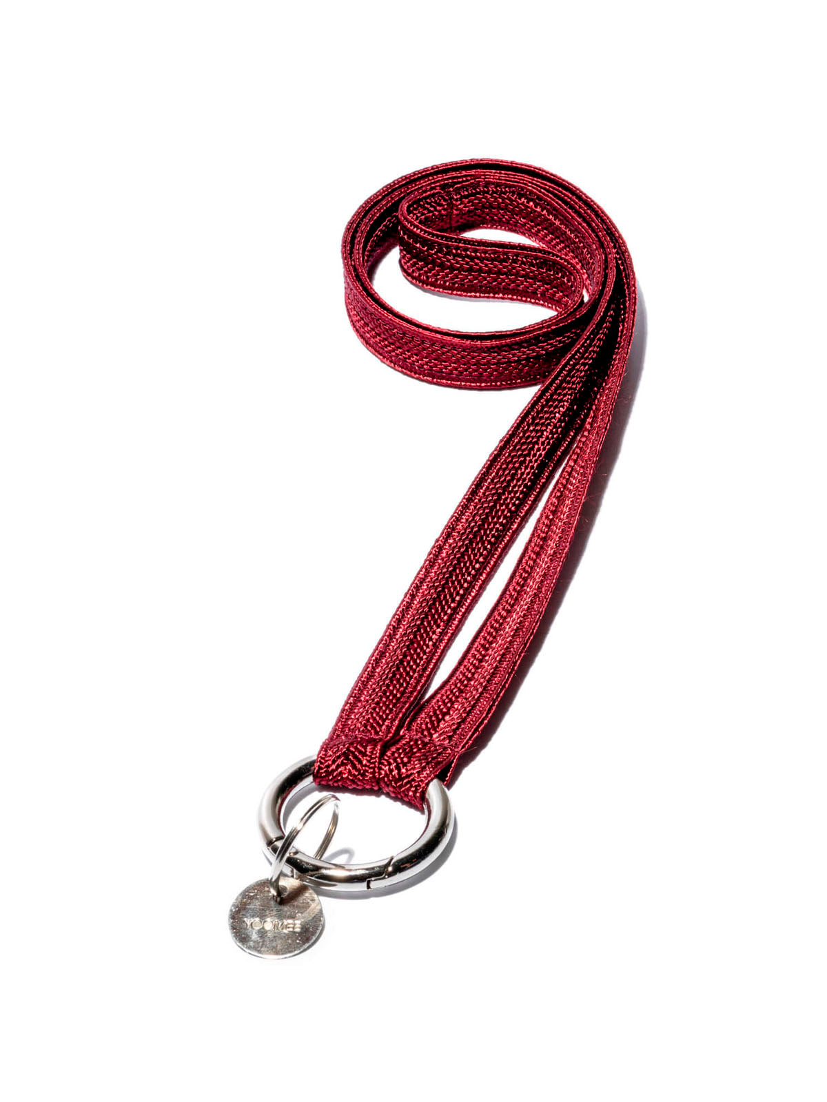 Yoomee Keychain Zahra Bordeaux Silver
