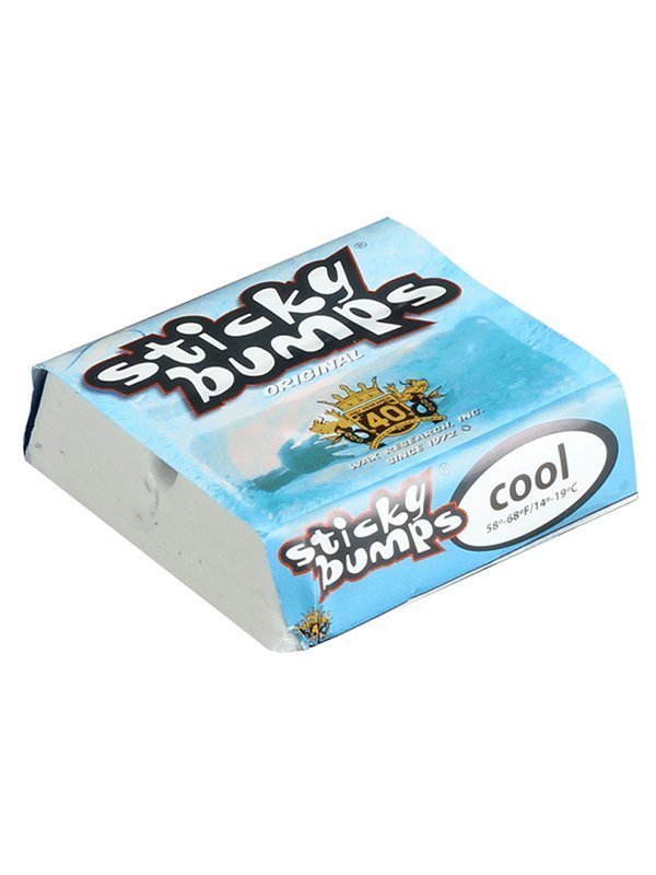 Mr. Zogs Sex Wax Quick Humps Original Firm 4X: Cool Water Surf Wax NOS